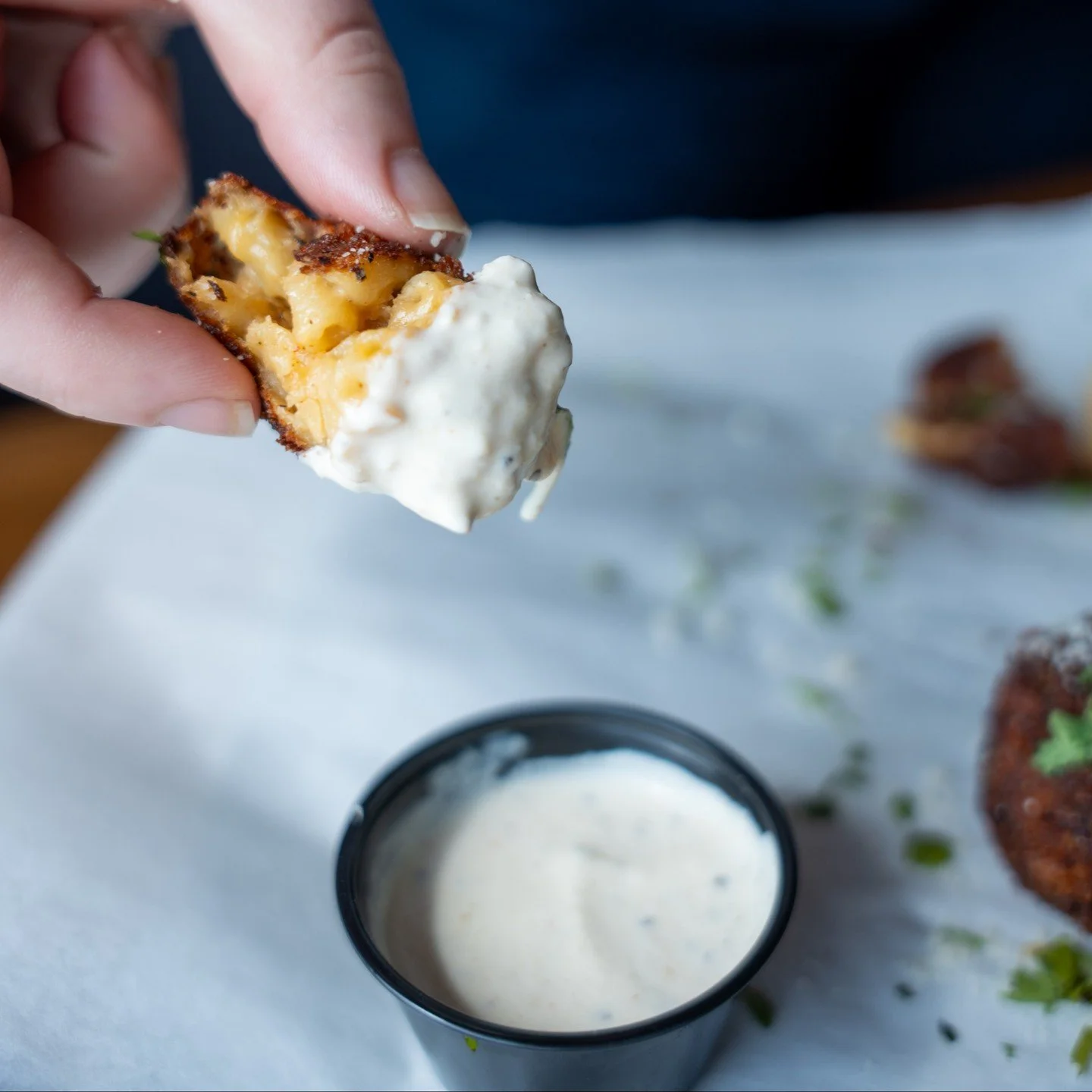 We're busy, please call back after Happy Hour. 📱 🚫  #CrispyMacAndCheeseBalls

Join us from 2pm - 5pm for Feast Happy Hour! We've got slushies and apps with your name on them.