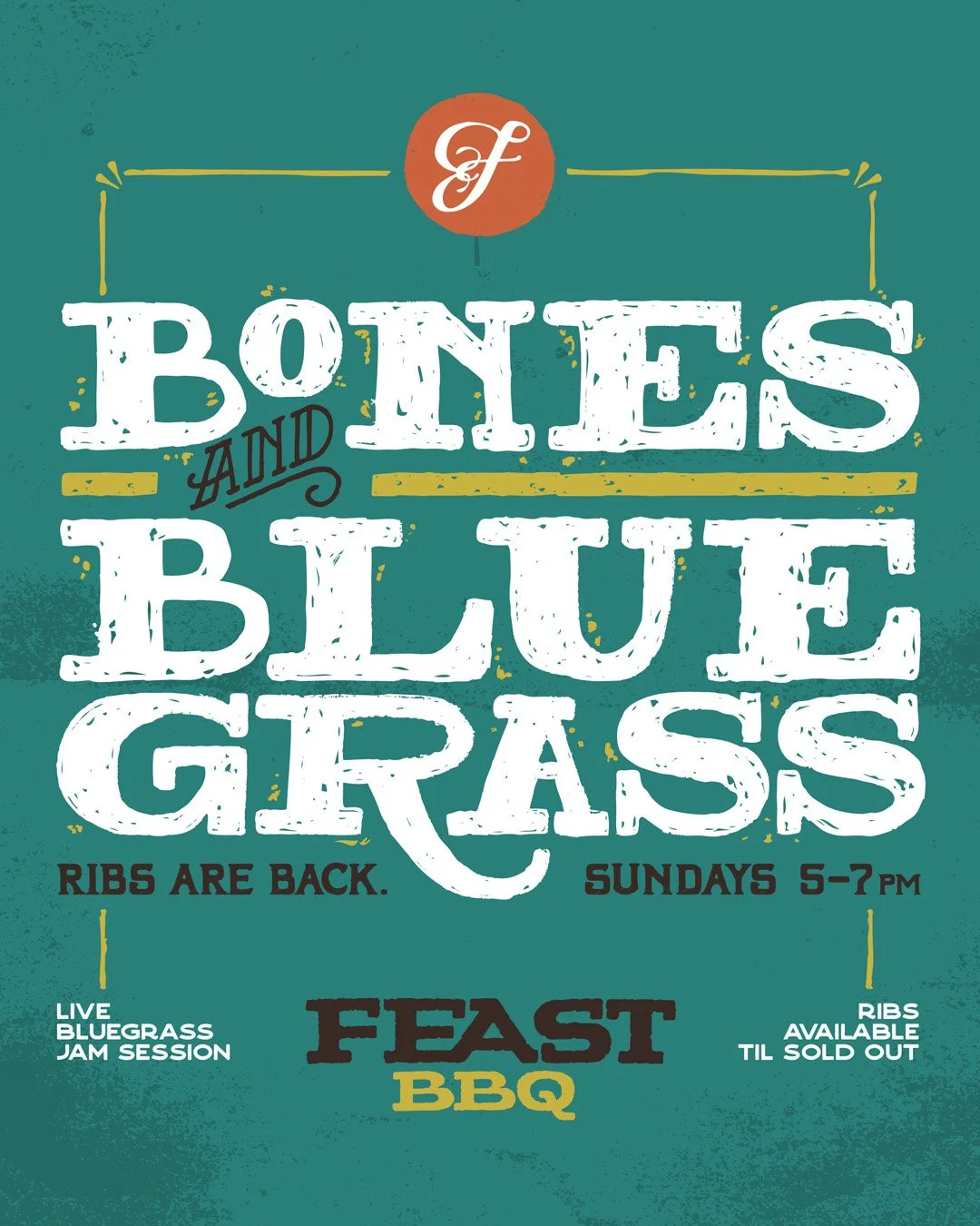 Join us this Sunday as we bring back ribs!

Freshly smoked short ribs will be available until we sell out on Sunday. Louisville Bluegrass Band will host a picking session from 5-7pm as the soundtrack to your bone pickin'.