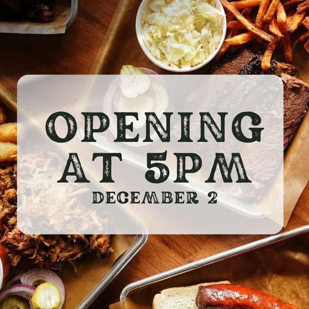 Due to the snow, we will be opening today at 5pm. We hope everyone stays safe and warm out there. We'll see you soon! ❄️