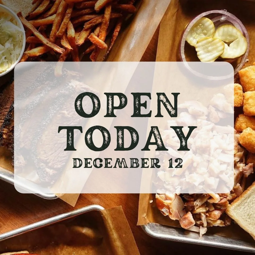 Despite the weather, we will be open today! We look forward to serving you. Travel safely, everyone! ☃️