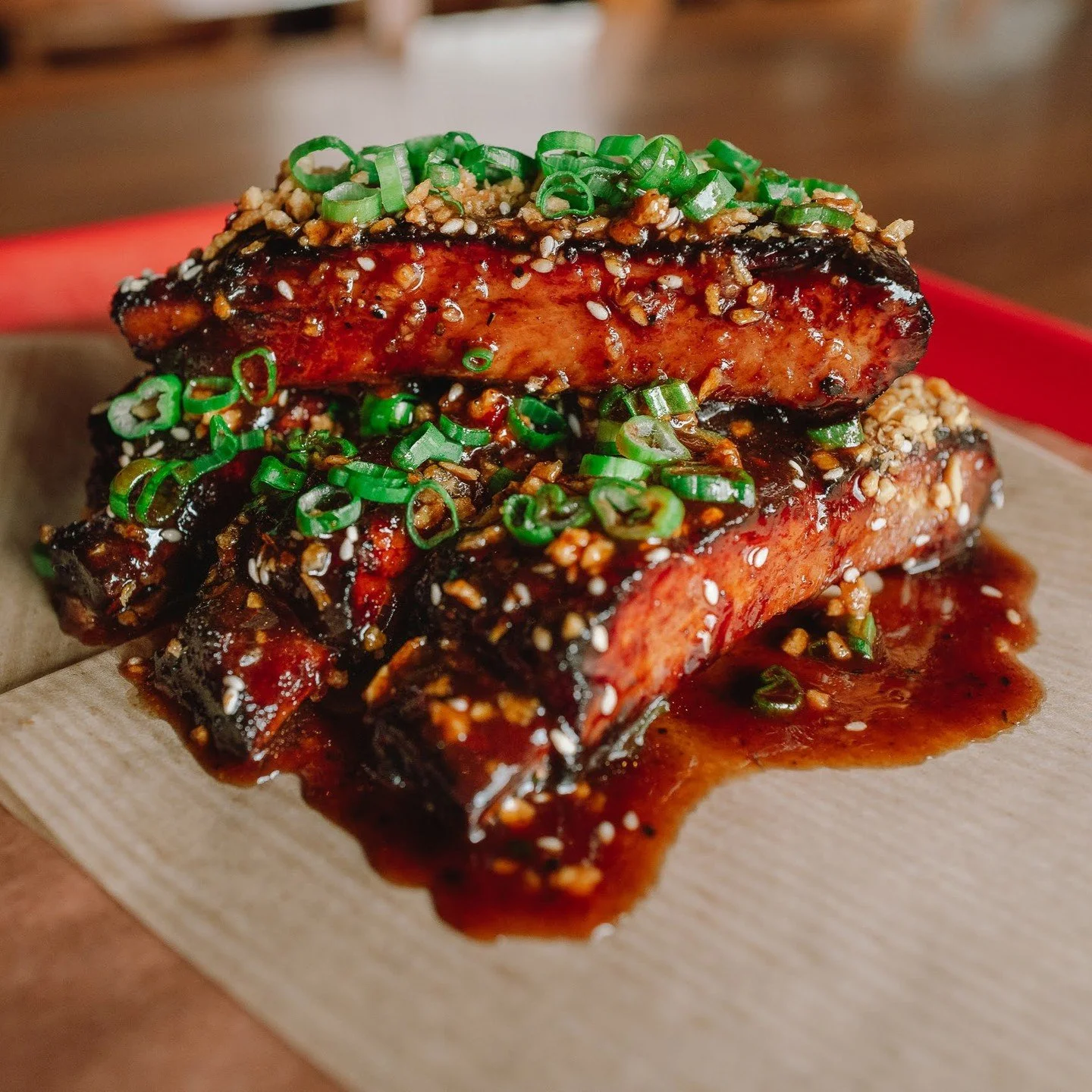 NYE seems like the perfect time for something truly tasty - Sticky. Ribs. 😋 We've got a limited batch of them today only. Happy New Year, folks!