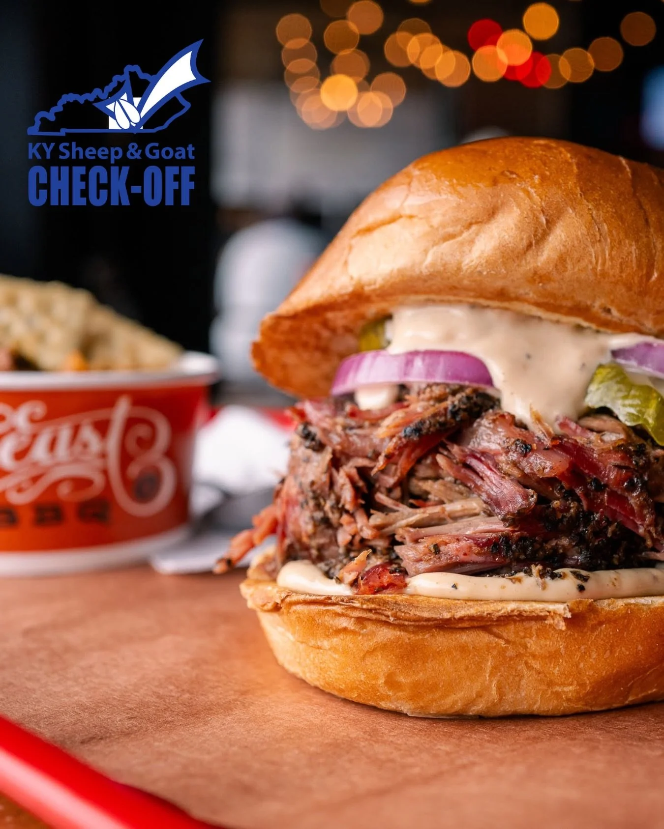 In honor of Nulu Nights, we&rsquo;re bringing back THE LAMBWICH!&nbsp;

Hickory-smoked lamb from&nbsp;@kentuckyproud @freedomrunfarm piled high on a toasted potato bun with Western Kentucky black dip mayo, pickles, and onions.

&ldquo;Experience the 