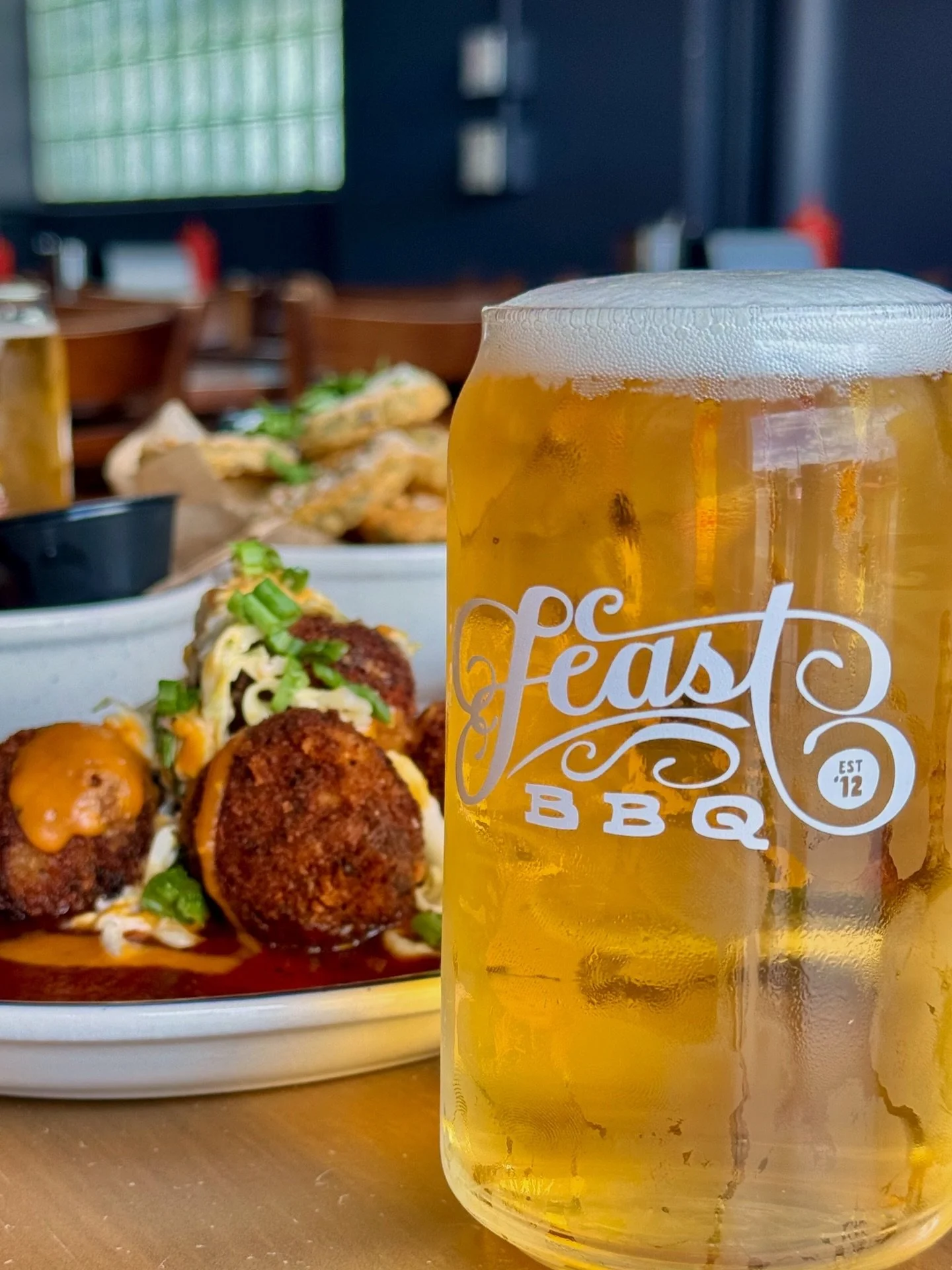 Clean lines and a draft list that makes sense next to any of our menu items. Come have a beer with us this week.