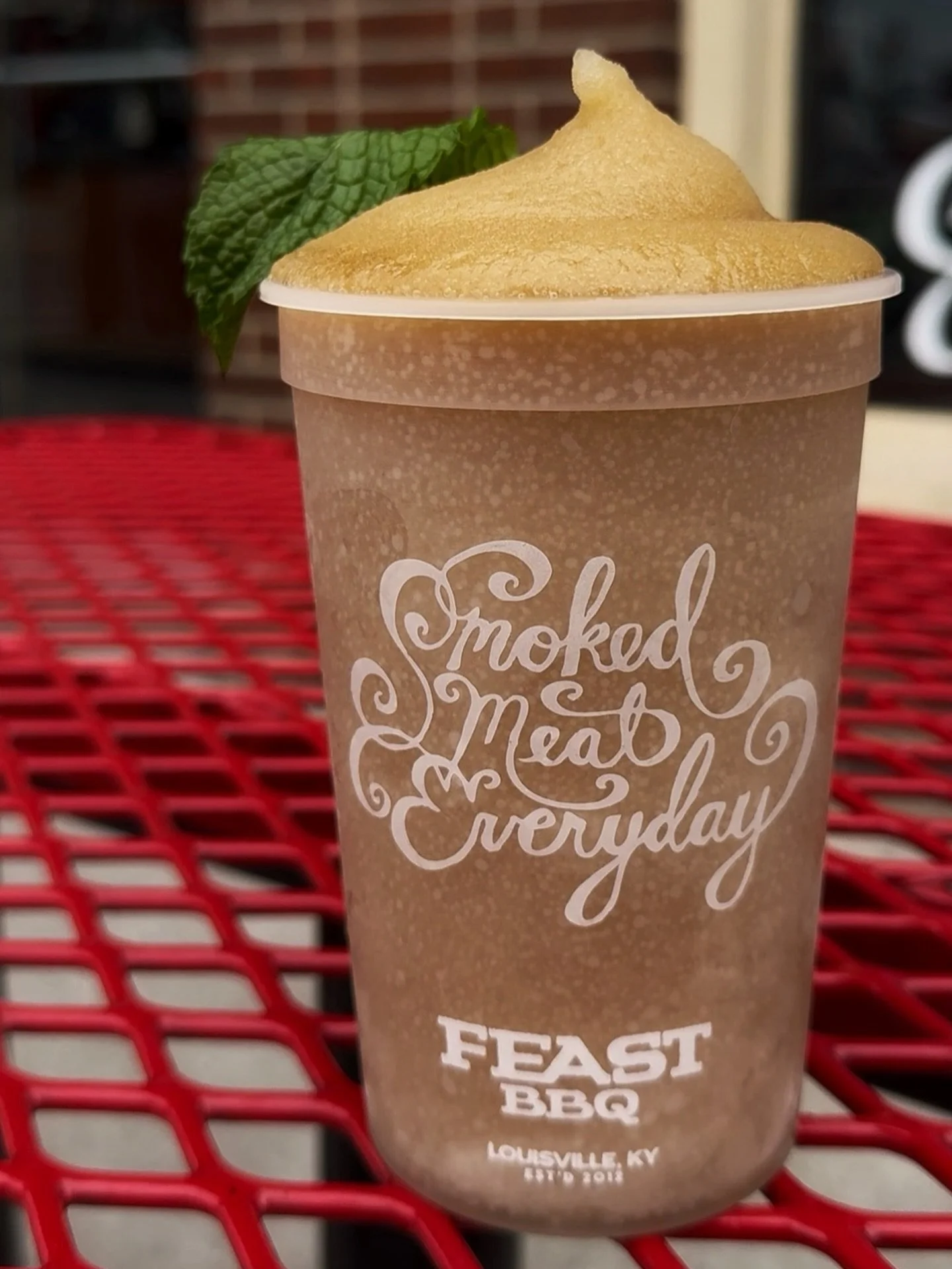 Kick off Derby Week like a Kentuckian. Our machine is spinning the Brown Sugar Mint Julep Slushy through Derby Day.

Old Forester 86, Fee Brothers Mint Bitters, and a house syrup steeped with dark brown sugar and fresh mint.