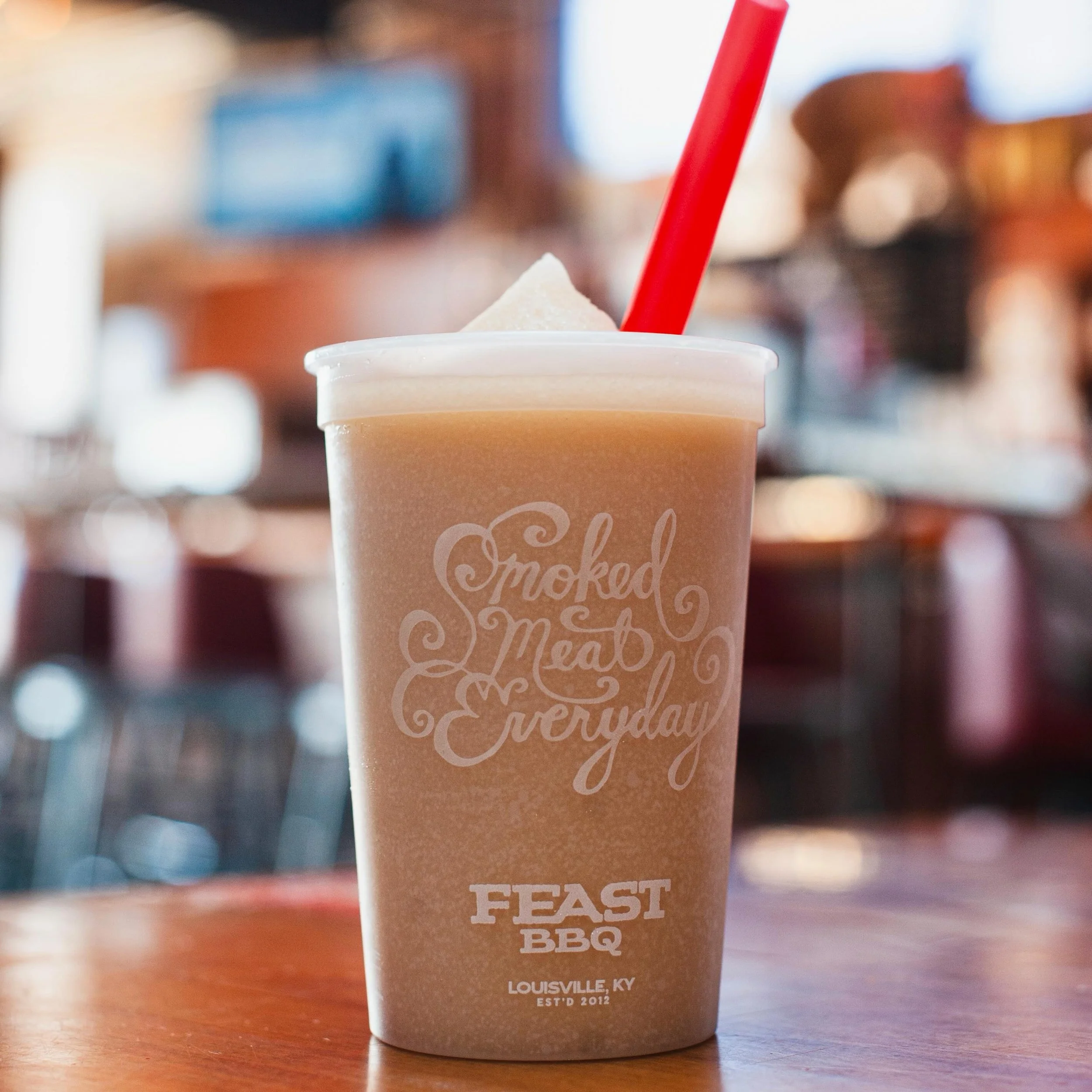 If you can make it in between 2pm and 5pm, do it. Our new daily Feast Pit Stop gets you an automatic 20 oz upgrade on any beer, plus 20 oz slushy upgrades for just $2 more.