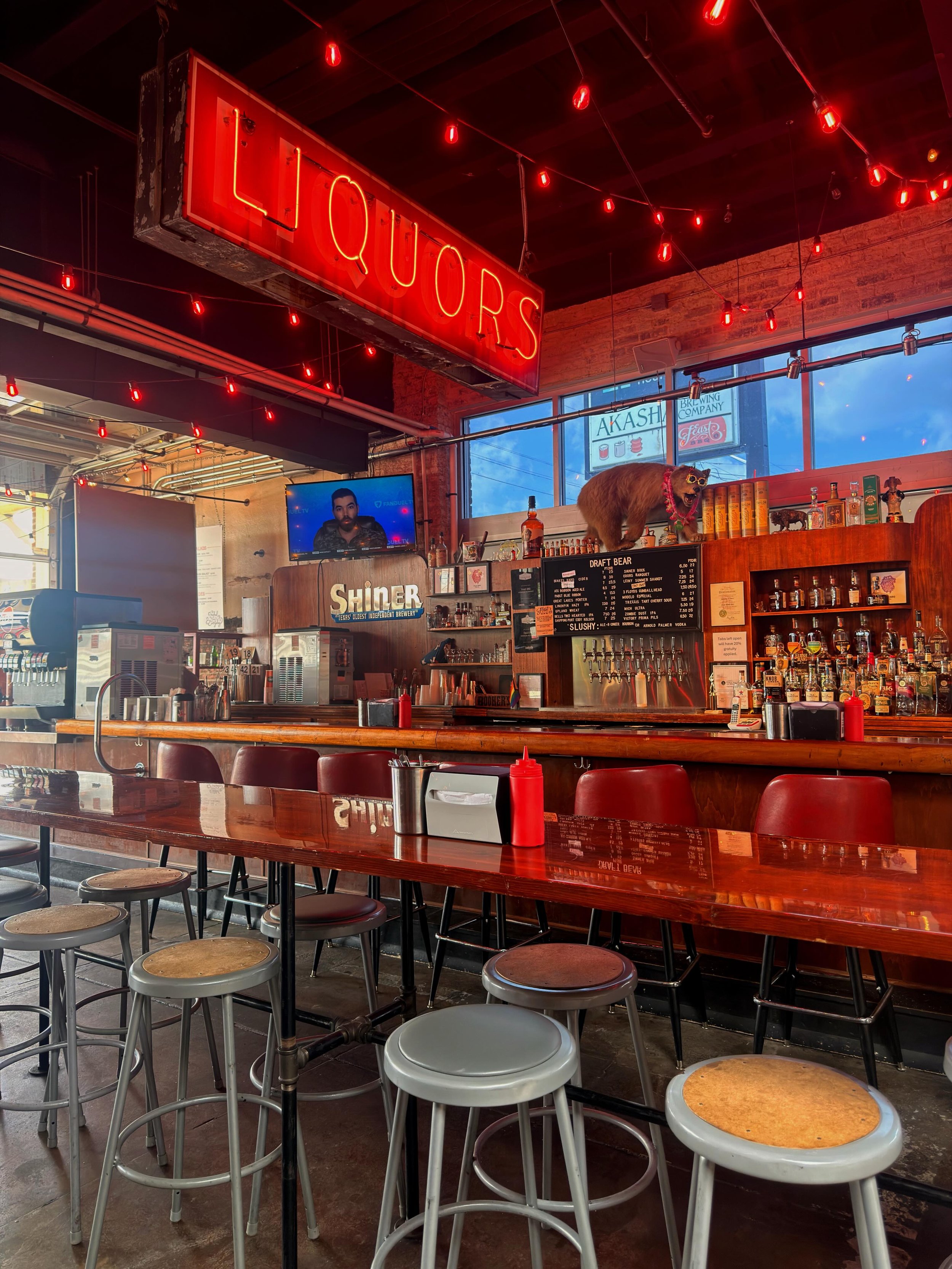 Our long communal tables are built to turn strangers into neighbors. Grab a spot, share some menu tips, and enjoy the room.