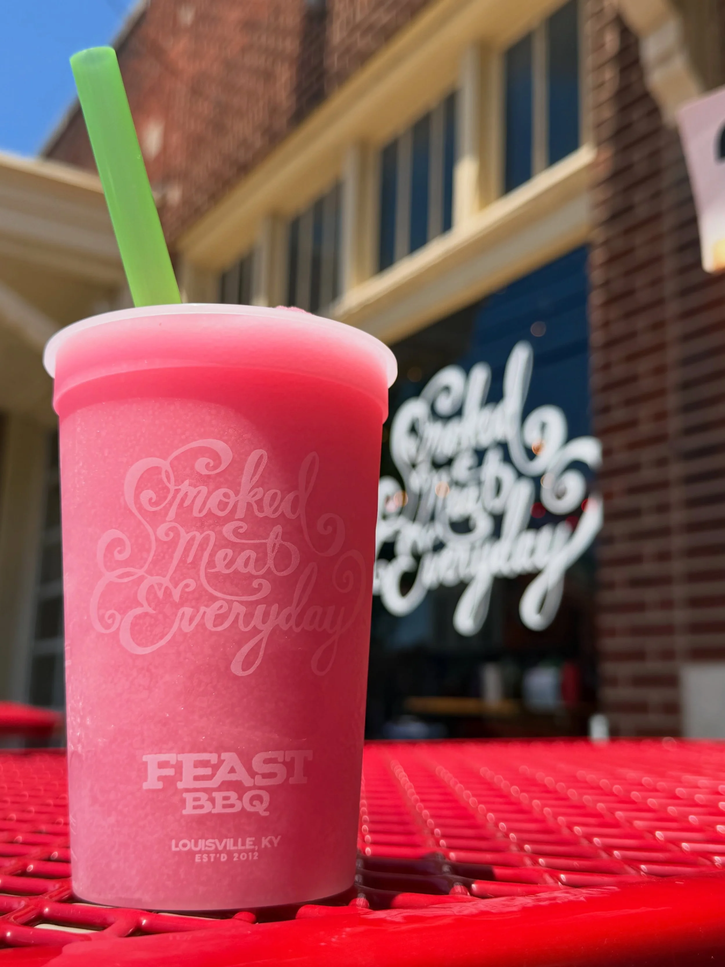 Last call for the Watermelon Mint Slushy. The machine is spinning its final rounds of this blend before the end of the month.