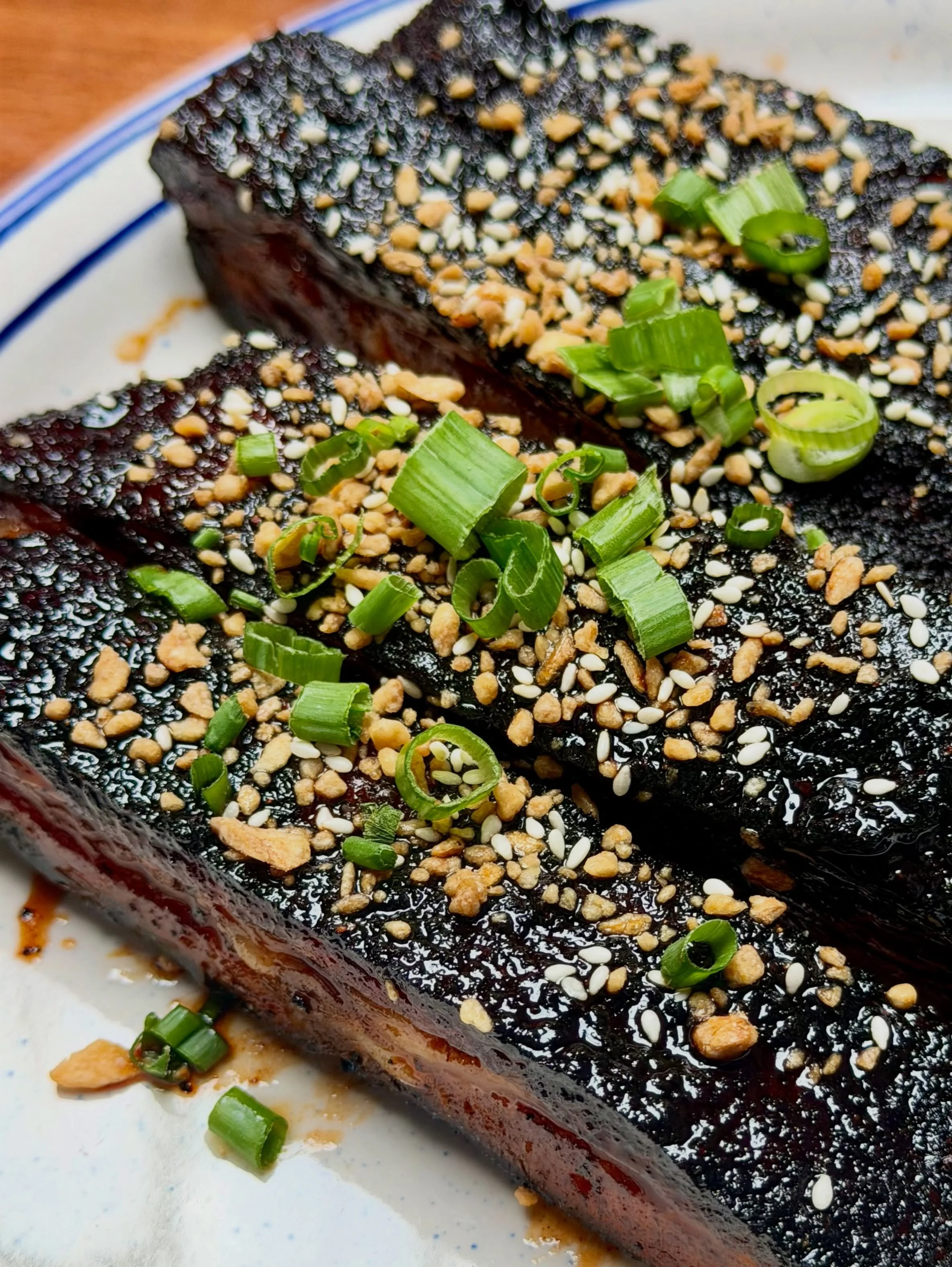 STICKY RIBS AVAILABLE!

We have a small number of sticky ribs on the menu today. We cut these extra racks from the weekend, flash-fried them, and toss them in a (sticky) glaze.

Once they&rsquo;re gone, they&rsquo;re gone. So be sure to come in today