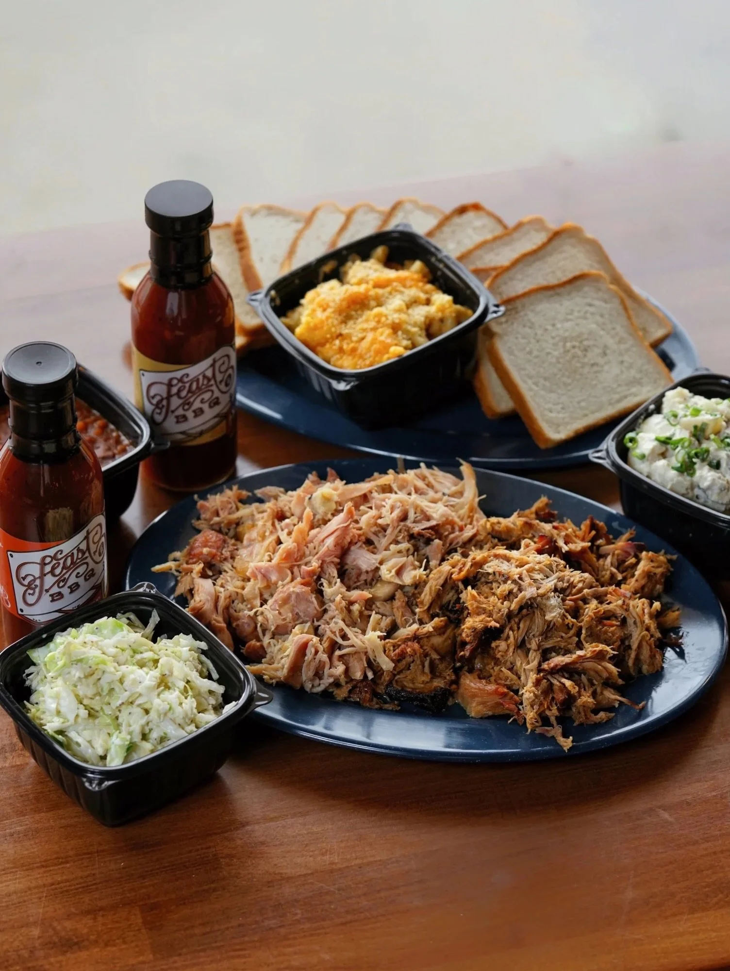 Somebody&rsquo;s hosting a Labor Day Weekend Party. Might as well be you.

Feed up to 24 friends with the Feast BBQ Buffet. Or check out our other large party catering options. 

Let our smoker do the labor. Check out your ordering options at the lin