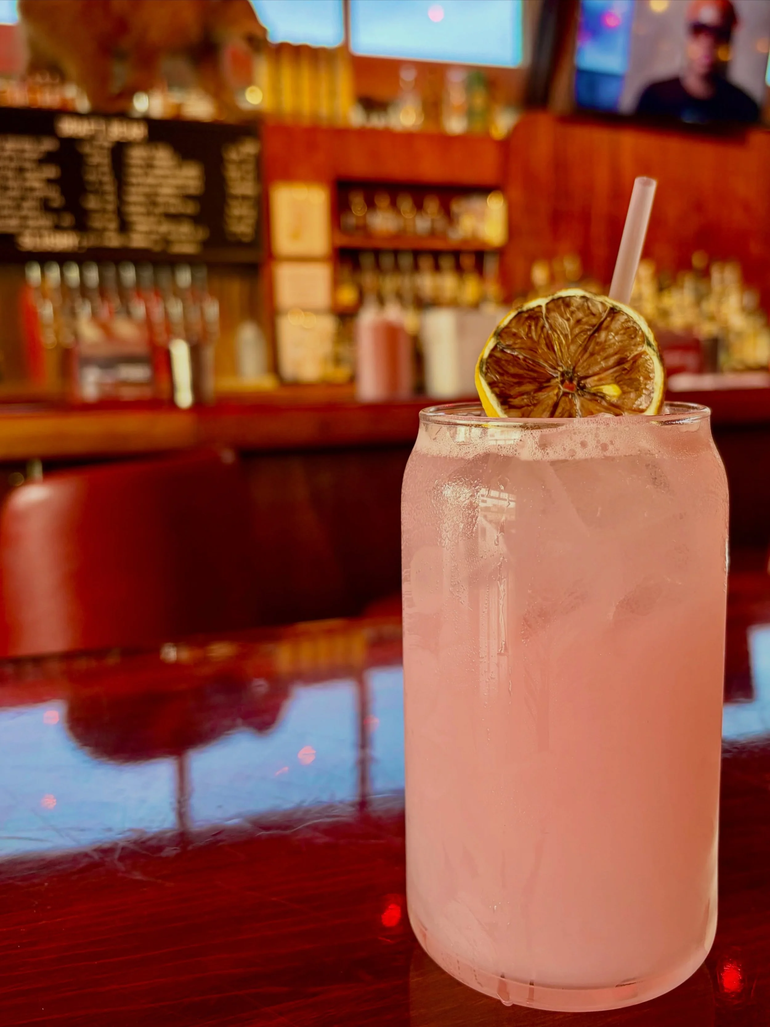 Today seems like a good day for brisket. We are open and have our Lavender Lemonade Cocktail on special for $5 until we run out.