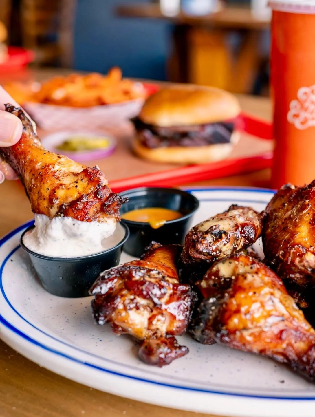 Last place in your fantasy football league? Wings will make you feel better.

First place in your fantasy football league? Celebrate with wings.