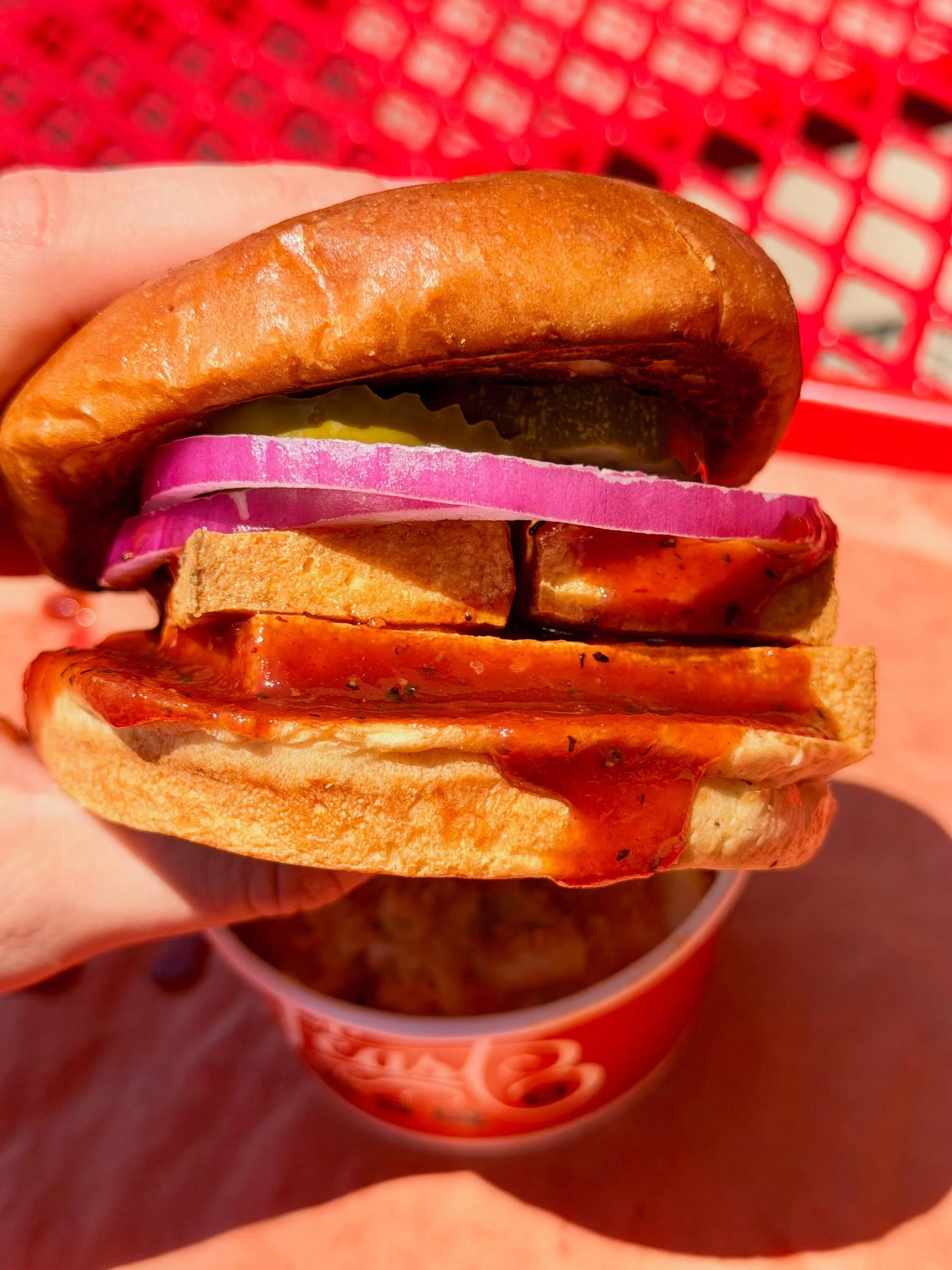 BBQ-Smoked Tofu so good that even a meat-eater would enjoy it.