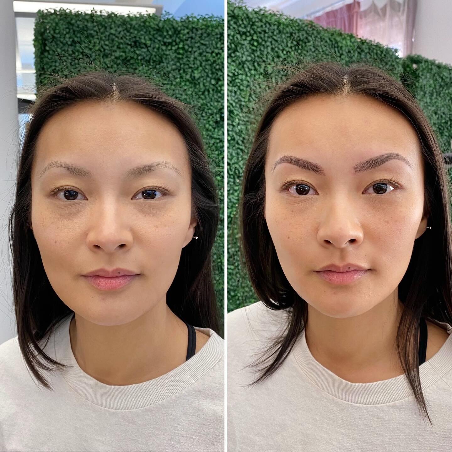 Framing the face and highlighting the eyes&hellip; brows are crucial to balancing facial features. 
.
Microblading + shading by May (NYC)
.
#microblading #microbladingeyebrows #brows #browsonpoint #perfectbrows #browgoals #browartist #browtattoo #bea