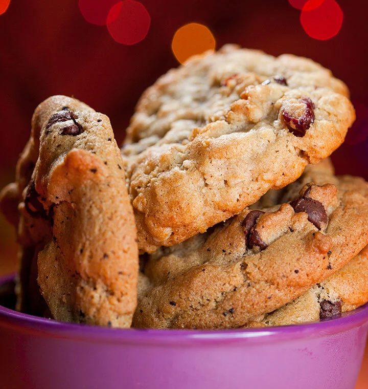 Fresh baked cookies