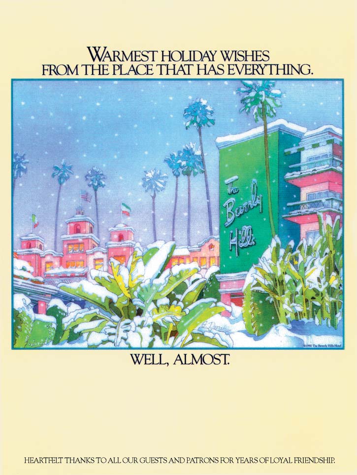 Beverly Hills Hotel Christmas