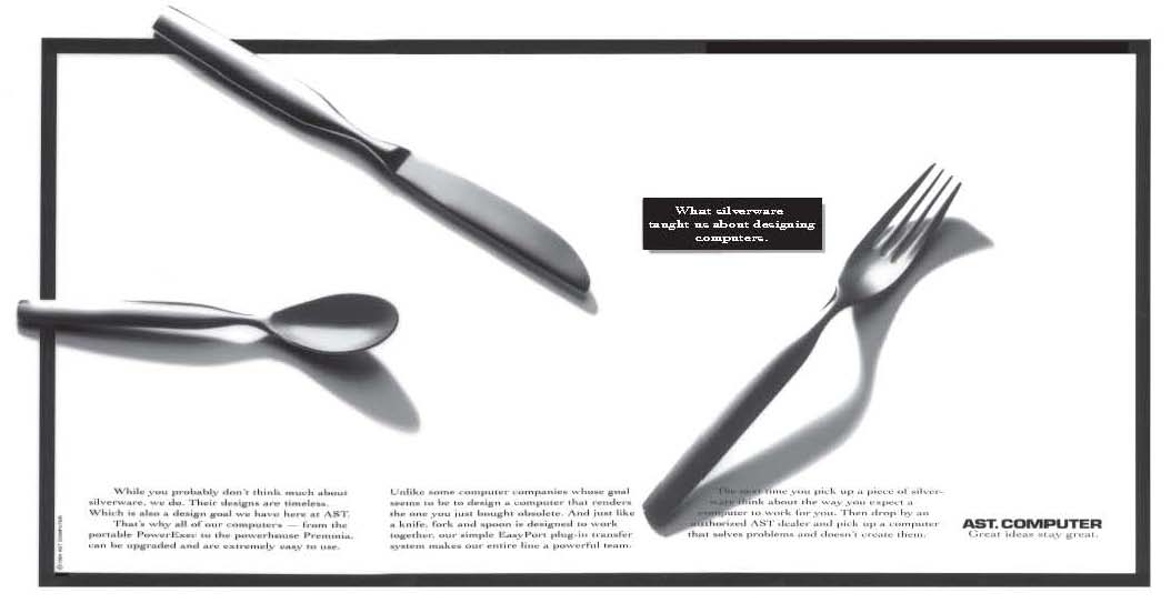 AST Computers "Silverware"