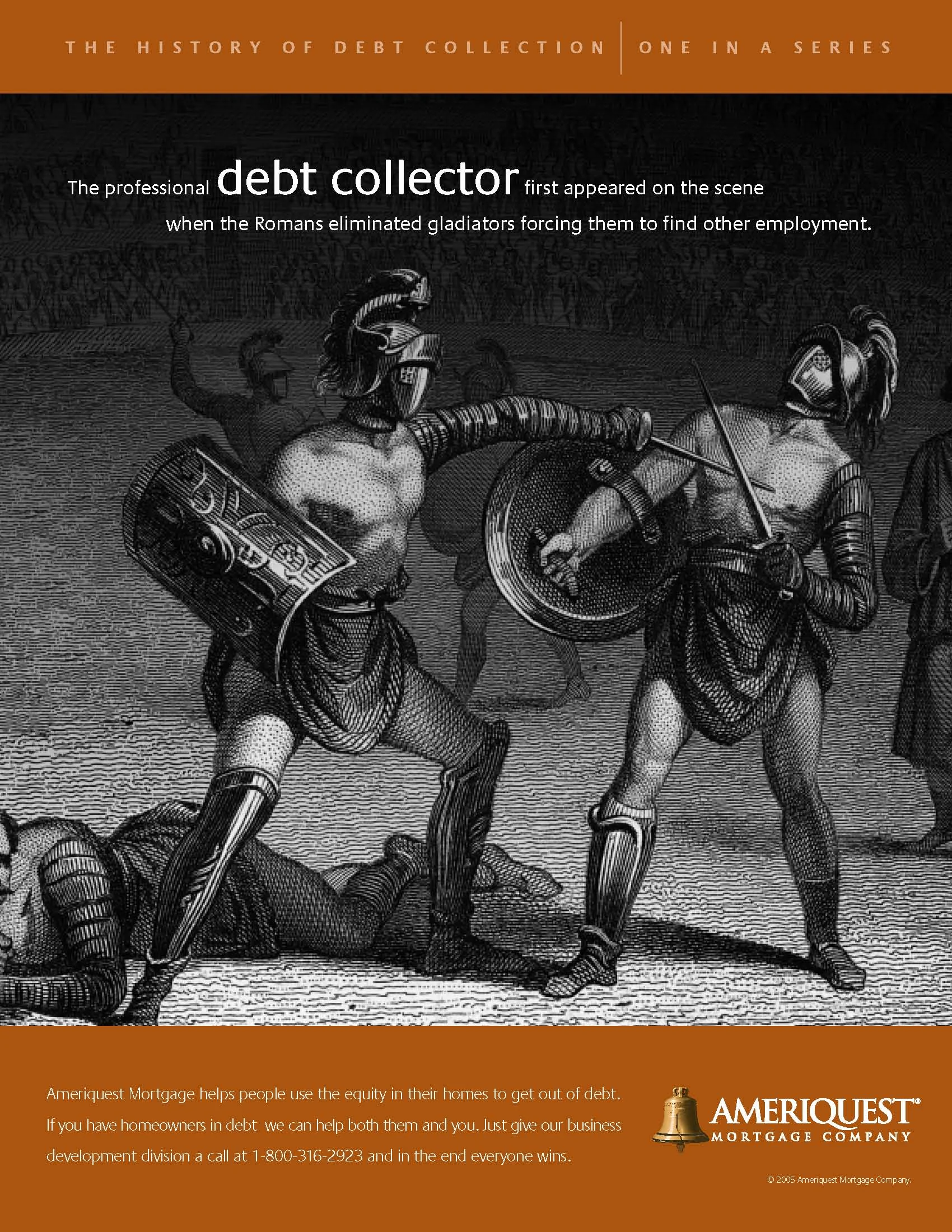 Ameriquest Mortgage "Gladiators"