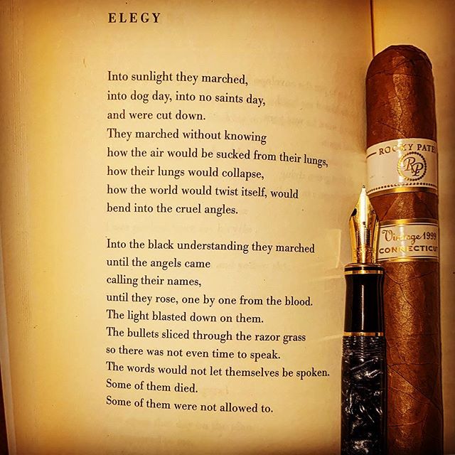 A poem by Bruce Weigl from his book, Song of Napalm. #bruceweigl #warrenwilsonmfa #spokenwordpoetry #poemoftheday #instapoetry #vietnamwar #soldiers #poetsofinstagram #cigaraficionados @beckyfink #poetry #poetryporn #poetryischurch #literature #yanni