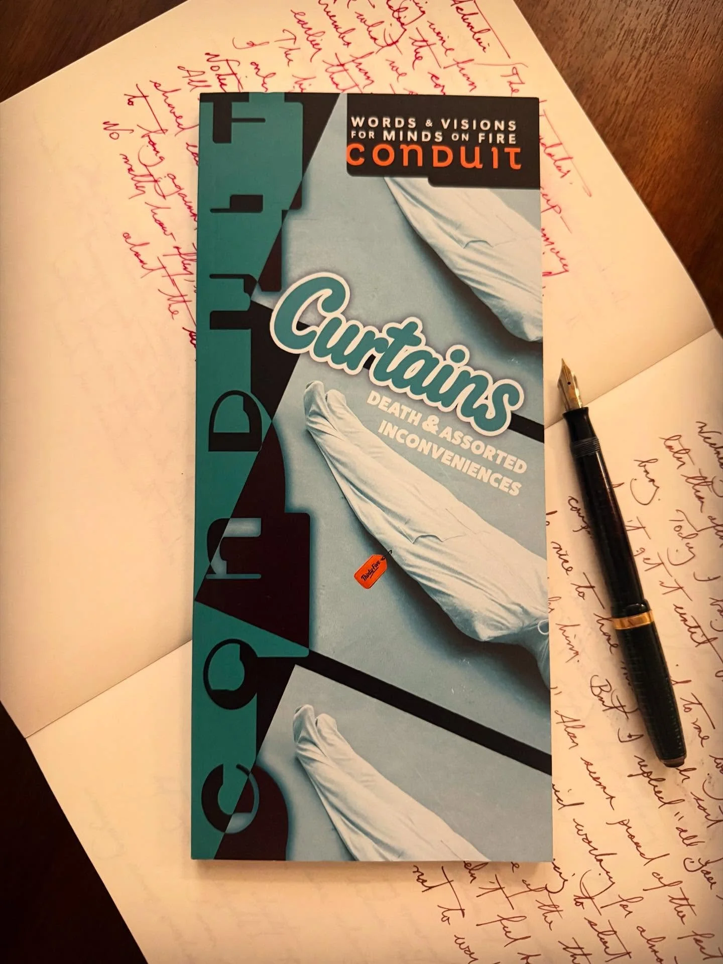 The new issue of Conduit is out. And like every previous issue &hellip; it&rsquo;s wonderful. Laura Kasischke is in it, as is Albert Godbarth, Angela Ball, Dorothy Barresi, and tons of other great writers.  You should subscribe &hellip; www.conduit.o