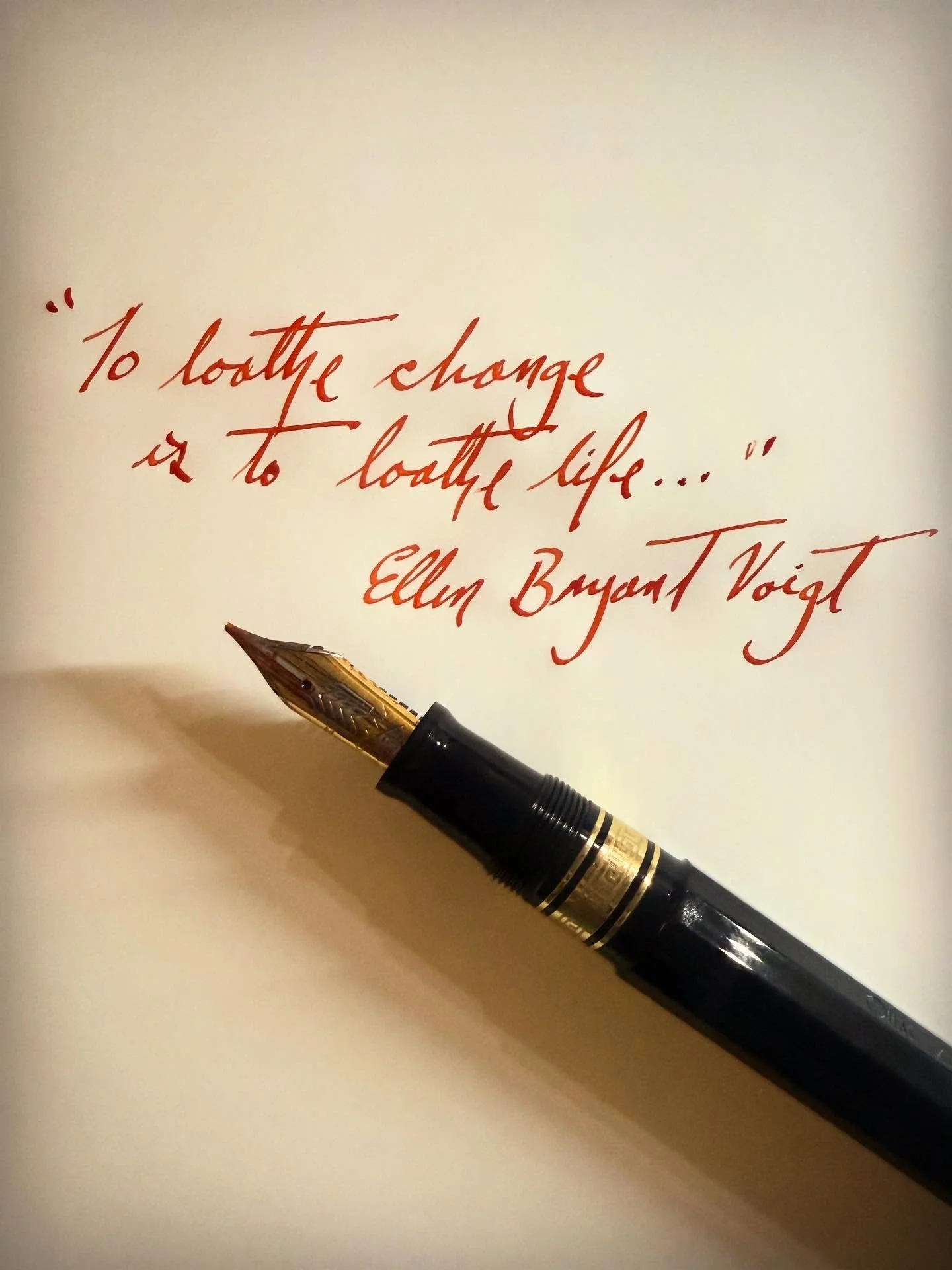 The poetry world lost a giant. Ellen Bryant Voigt passed away.  I learned more about poetry from Ellen than from any other single person.

 #thewritinglife #poetry  #poetryischurch #fountainpen #cigaraficionado  #modernpoetry #longlivepoetry #instapo