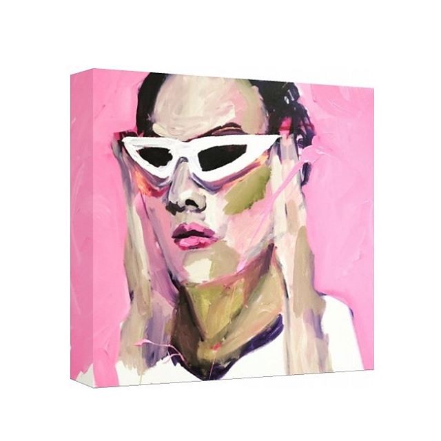 HAPPY BIRTHDAY FROM ME TO YOU!
I have never offered prints before! So true to form- these are not ordinary prints! Each 12x12” canvas is hand embellished in paint, signed, sealed and wired to hang.
12x1.5x12”
I have chosen four of my favorite paintings to offer this year as hand embellished canvas prints in celebration of my birthday!
Bubblegum smack is a particular makes my heart swoon. Painted last year on my birthday, I fell in love with the attitude of this portrait and that bubblegum POP punk background.
Link in bio
#art #painting #popart #interiordesign #homedecor #inspo #homeinspo #monday #caseofthemondays #pink #create_mag #love #sweet #fashionart #fashionillustration #megancoonellyart