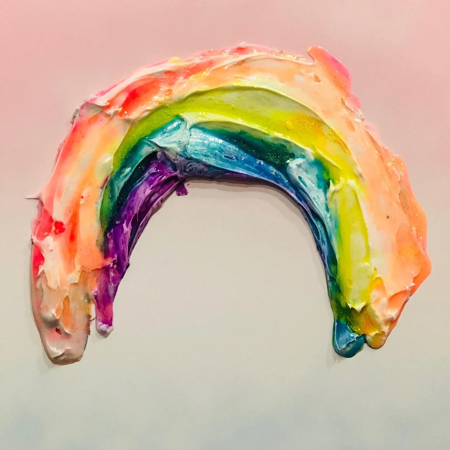 Rainbow on Pink, 2020