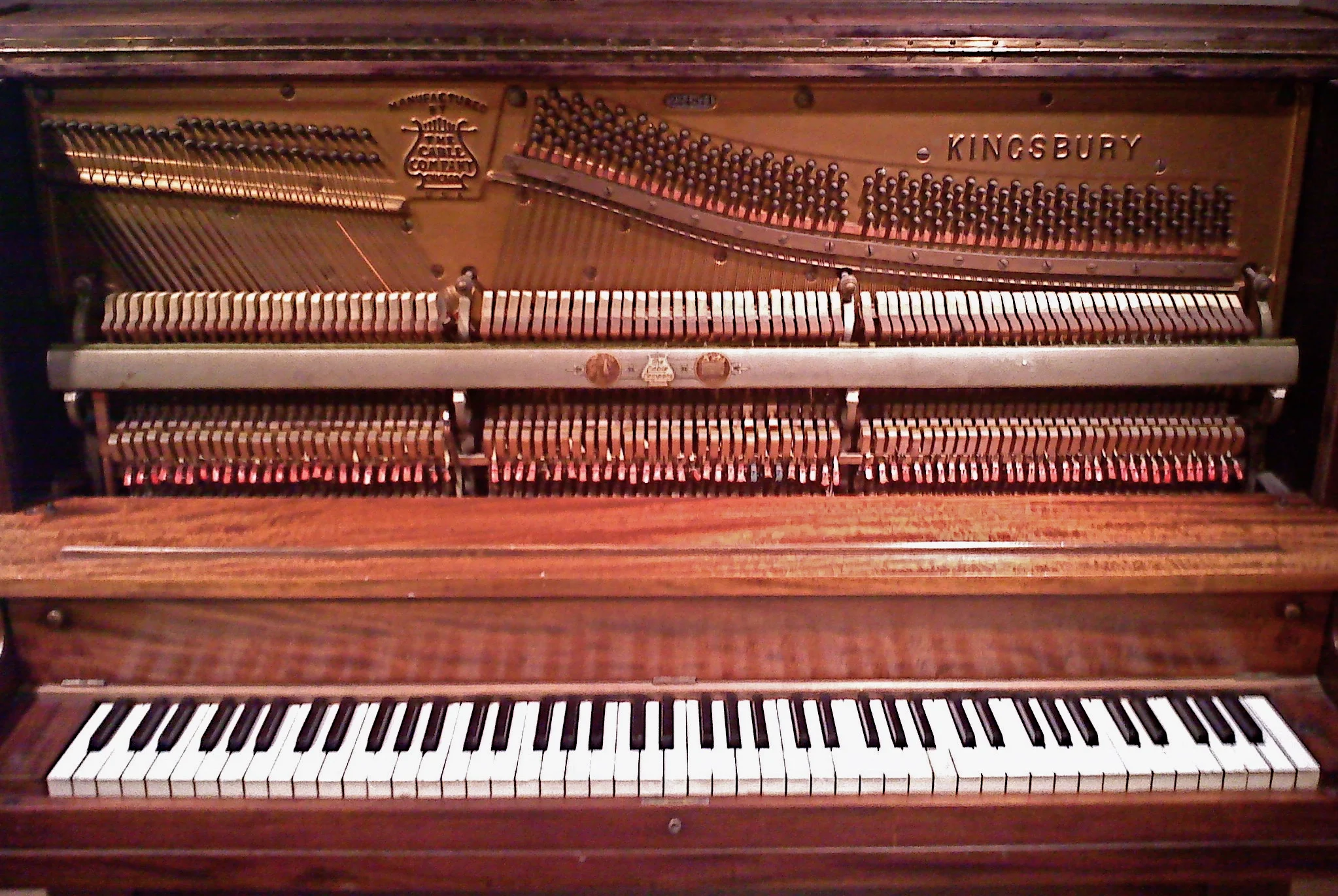 1920's Cable Co. Upright Piano