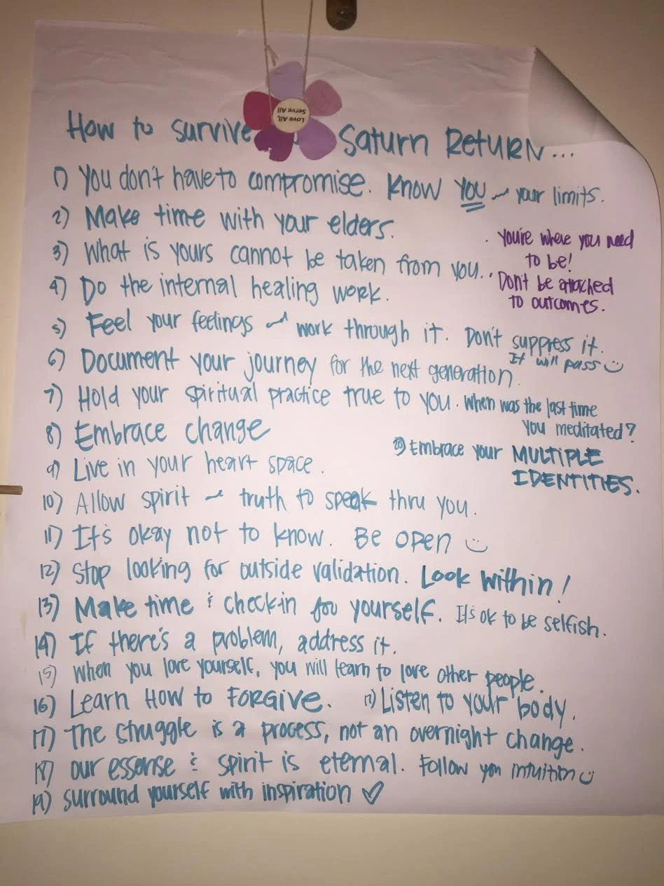 Wisdom from my sisters :)