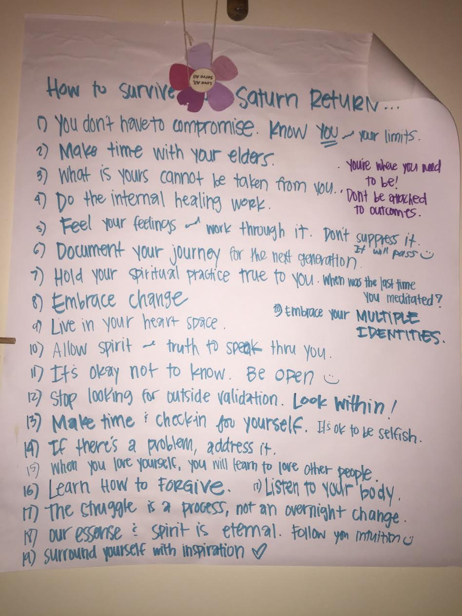 Wisdom from my sisters :)
