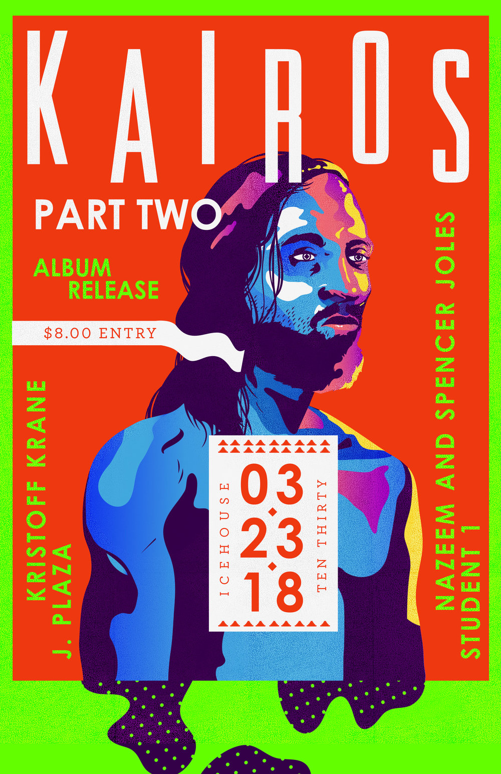 Kristoff Krane 'Kairos - Part Two' RELEASE feat. J. Plaza + Nazeem & Spencer Joles + Student 1 — Icehouse MPLS