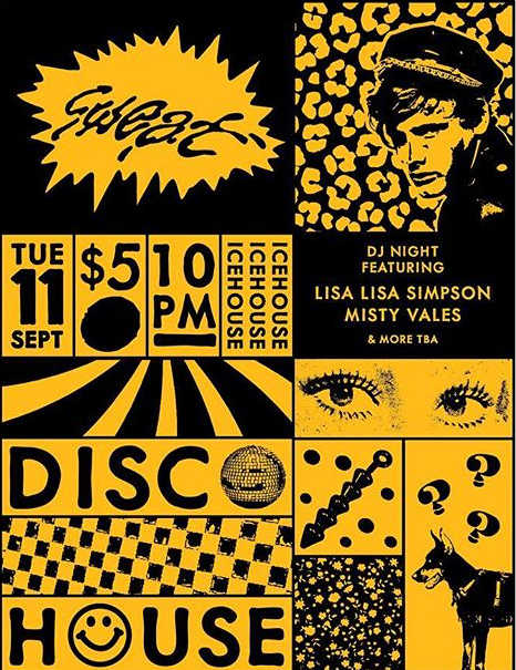 SWEAT featuring BLEAKROSES, LISA LISA SIMPSON AND MISTY VALES 