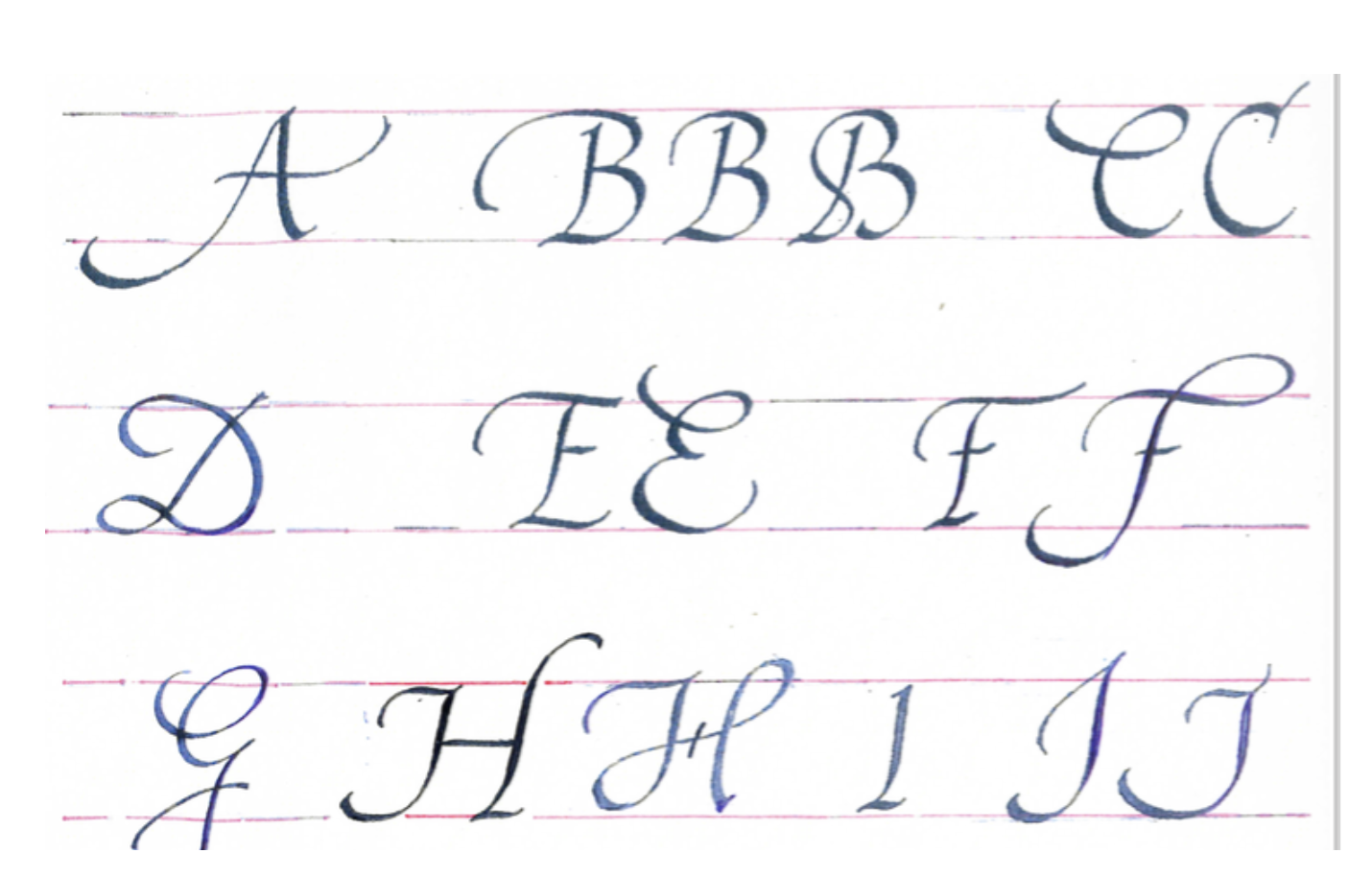 Original calligraphy from Hennessy