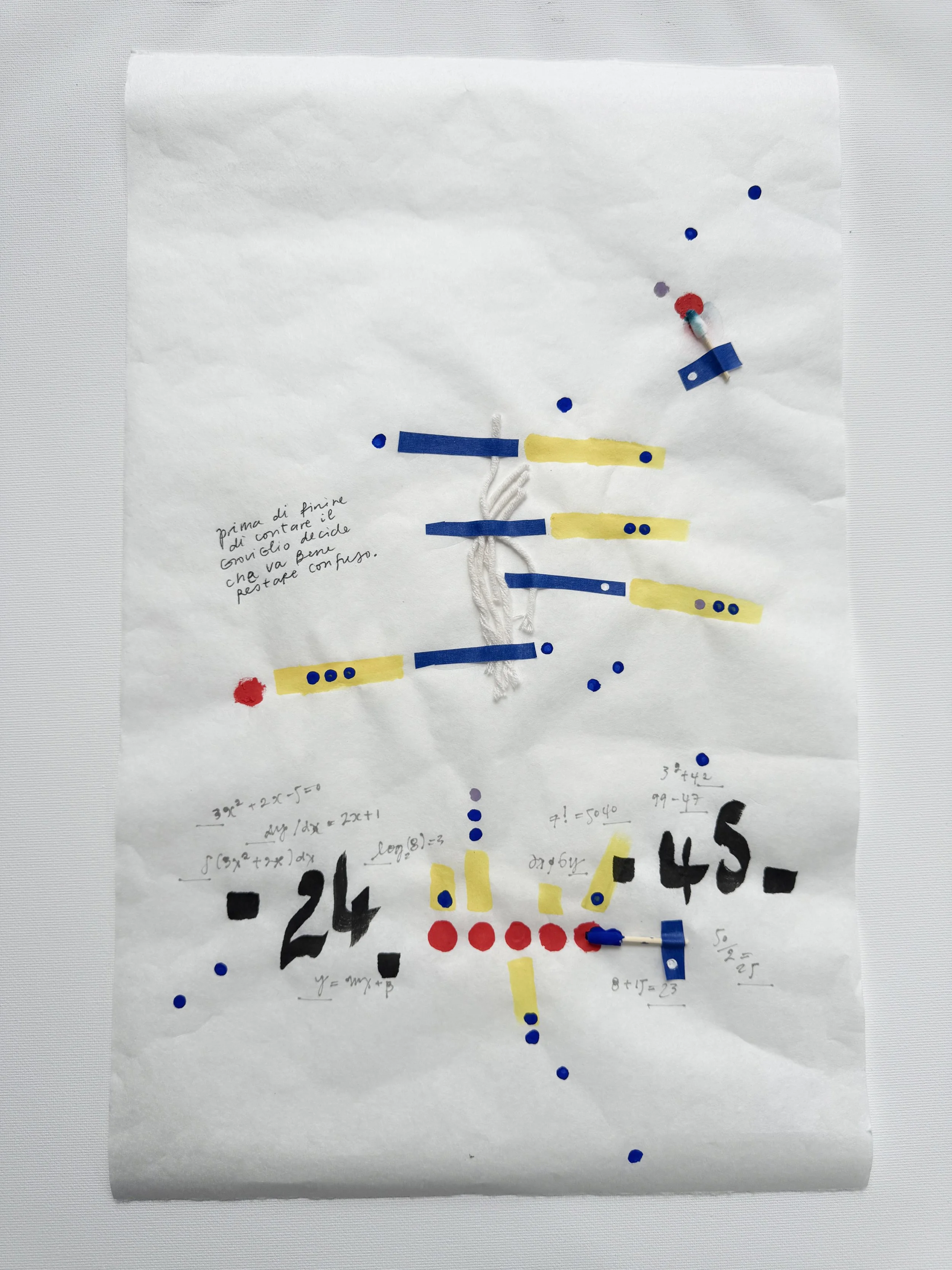  Before finishing counting the tangle decides it's fine to stay confused. 