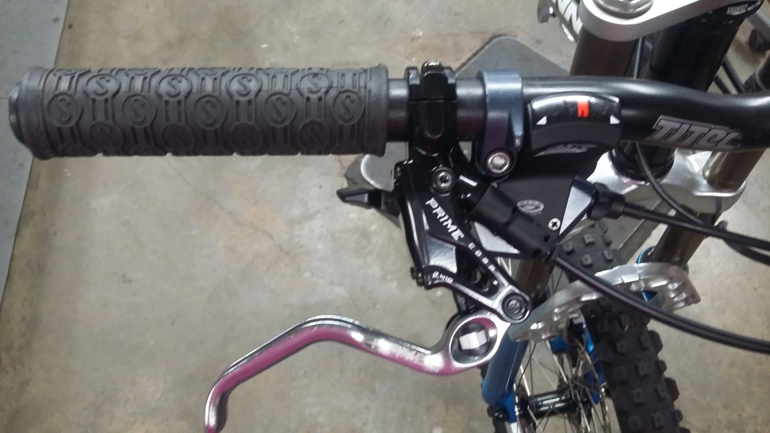 The new master cylinder ready to roll or stop rolling…