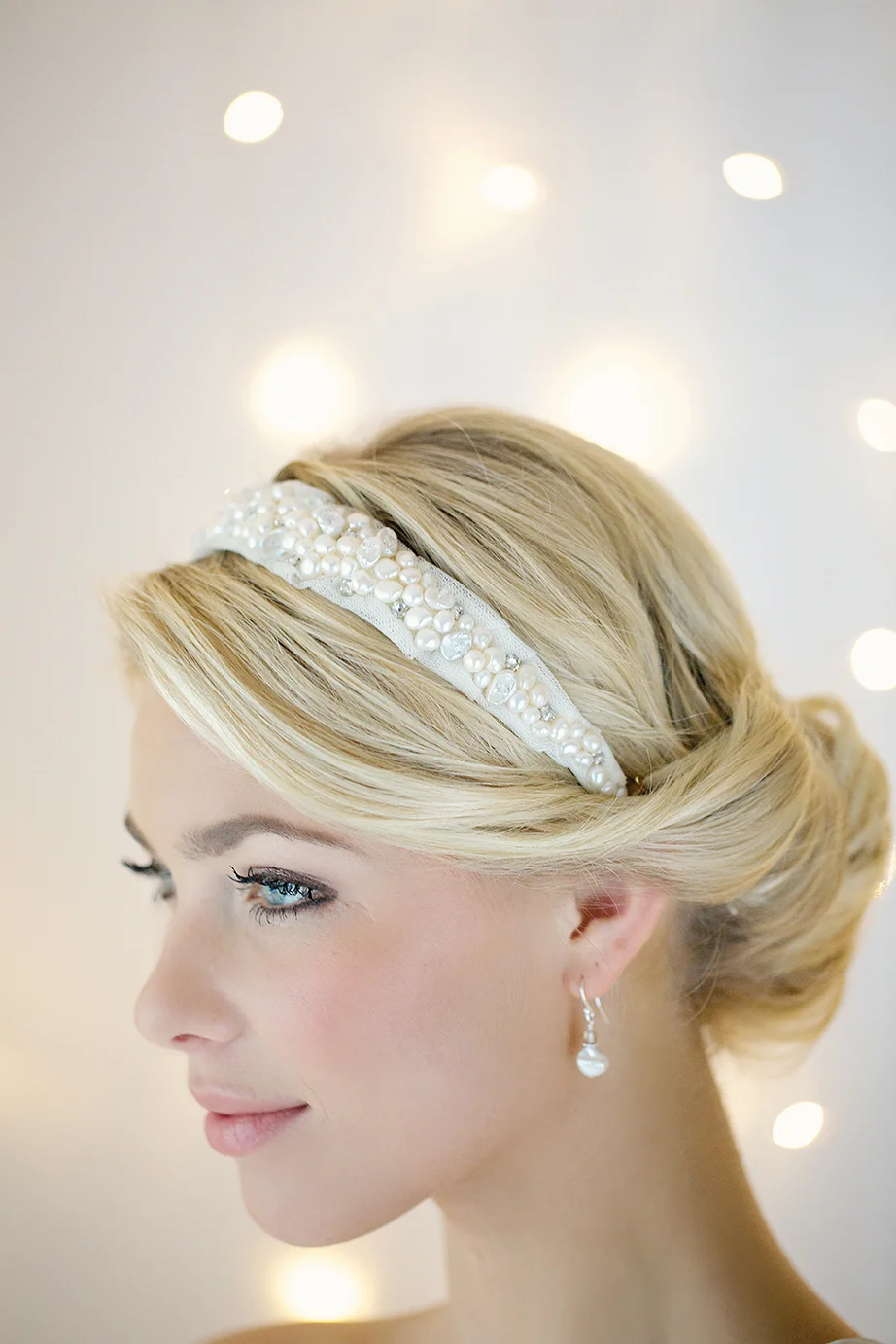 clustered pearl theia birdal hairband