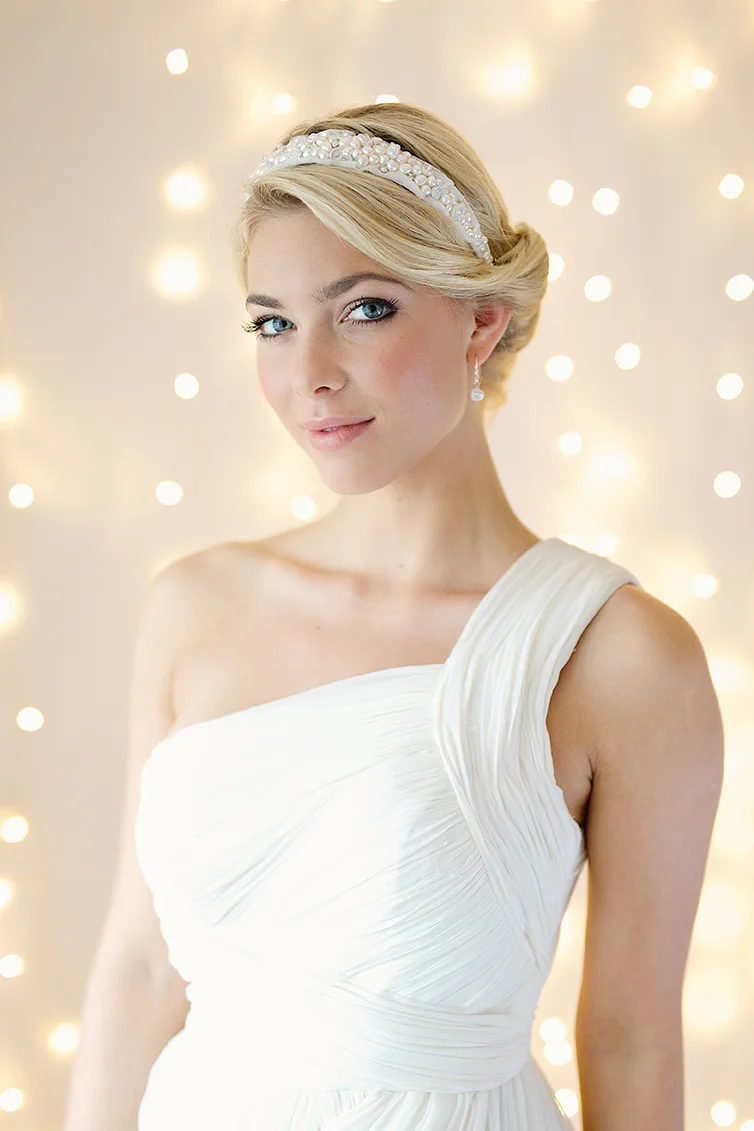 clustered pearl theia birdal hairband
