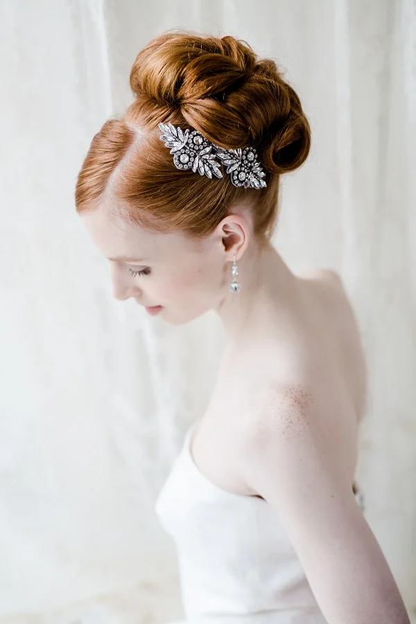 Swarovski crystals Astor Clip or Comb