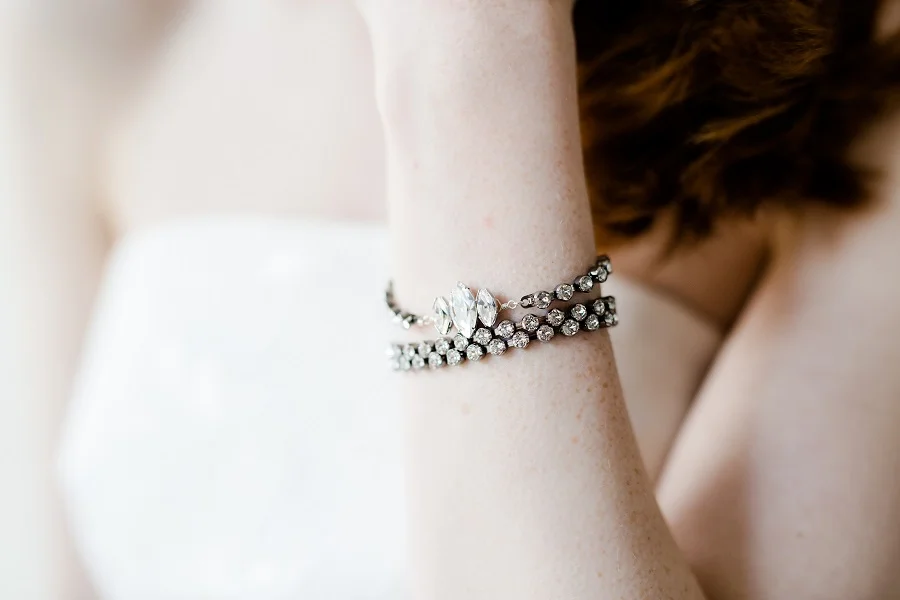 Swarovski crystal gem millicent bracelet