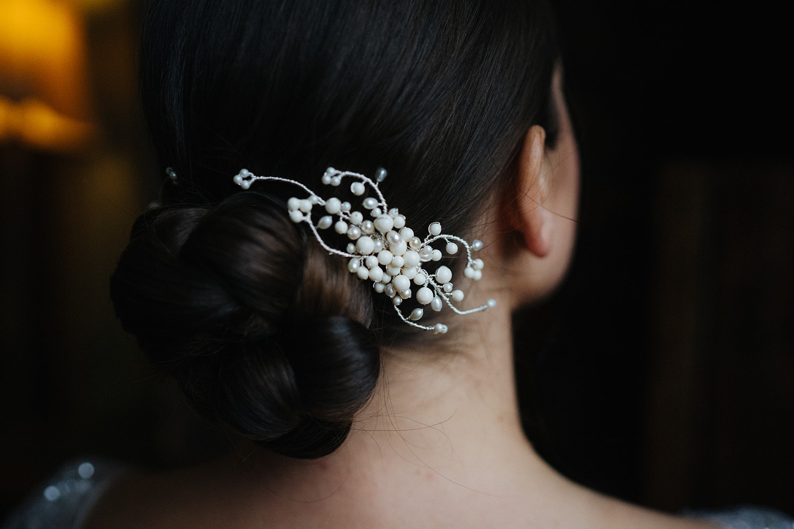 Cherish bridal hair clip