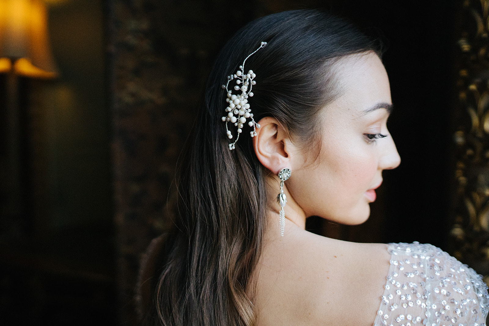 Cherish hair clip and Darling earringsby Victoria Fergusson Accessories hair down (1).jpg