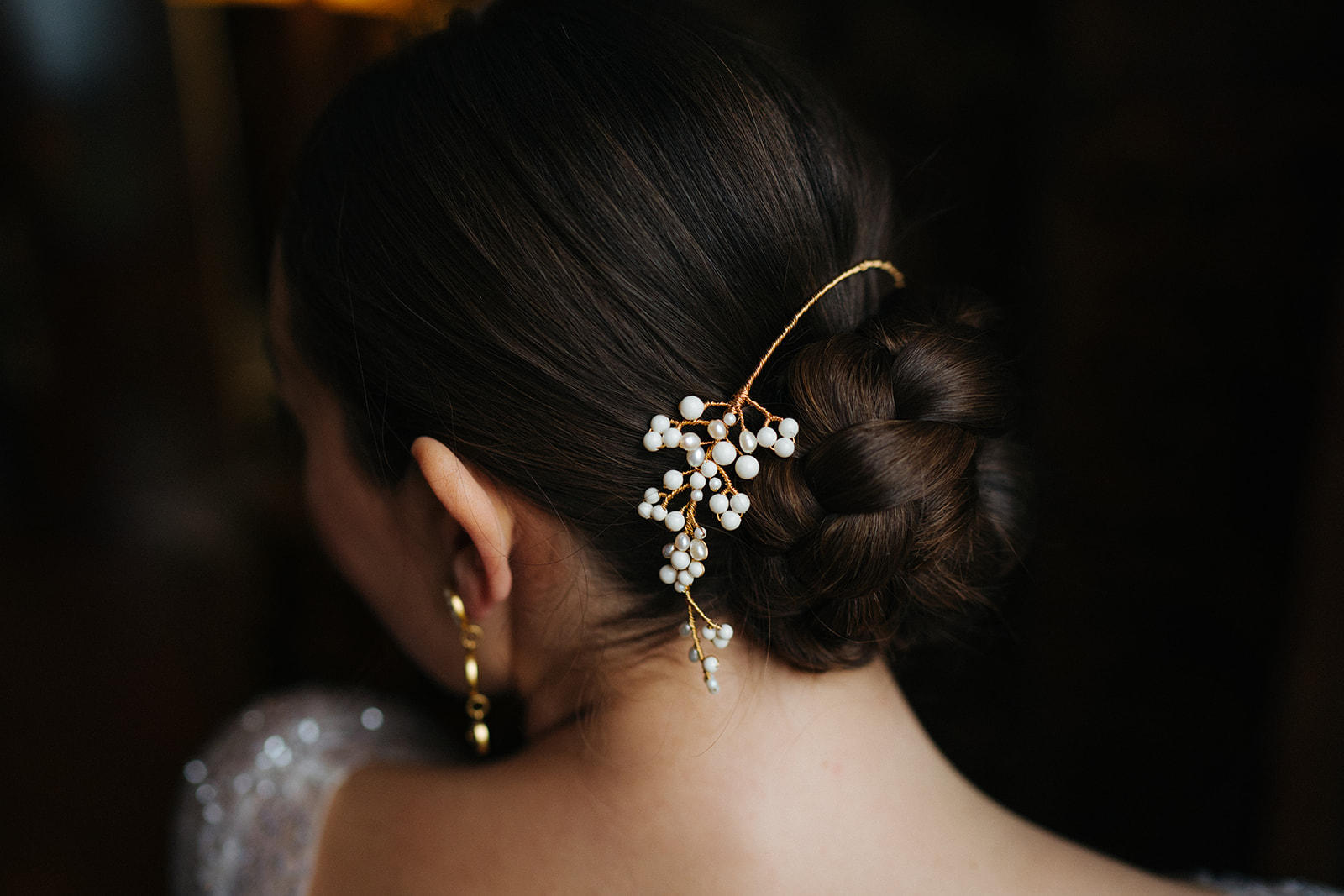 Muse headdress around bun with Charm earrings by Victoria Fergusson Accesssories (5).jpg