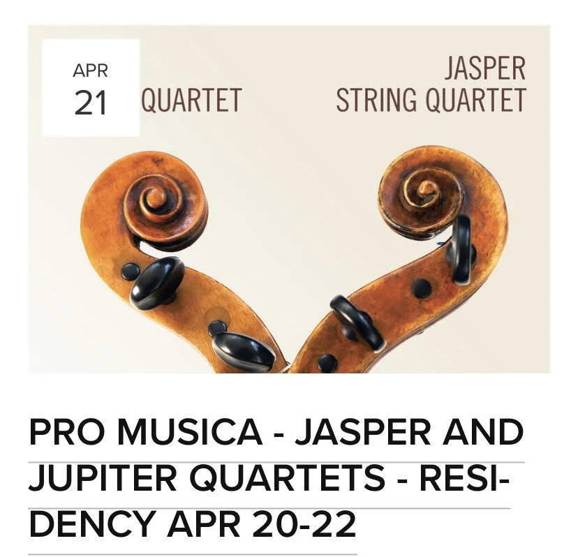Promusica Jasper and Jupiter quartets