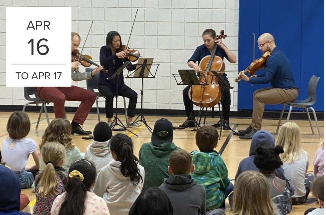 Jasper String Quartet- Arlington Highschool Residency