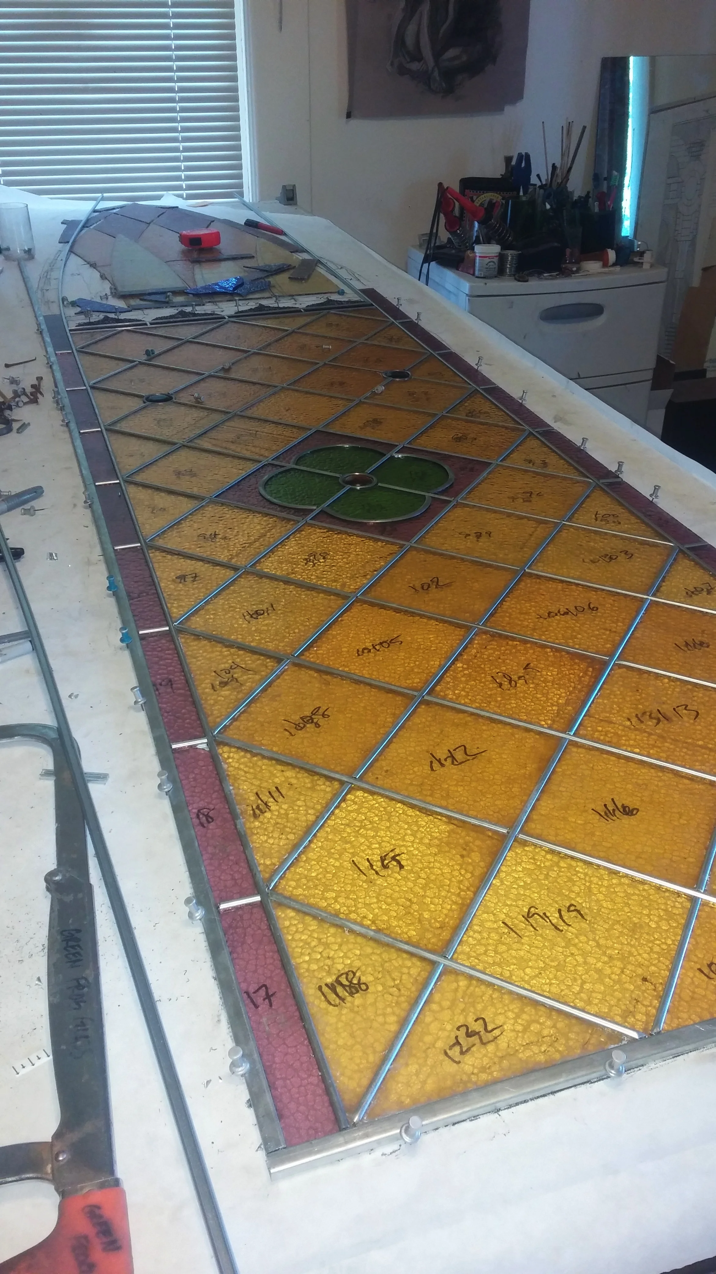 Restoration well under way...