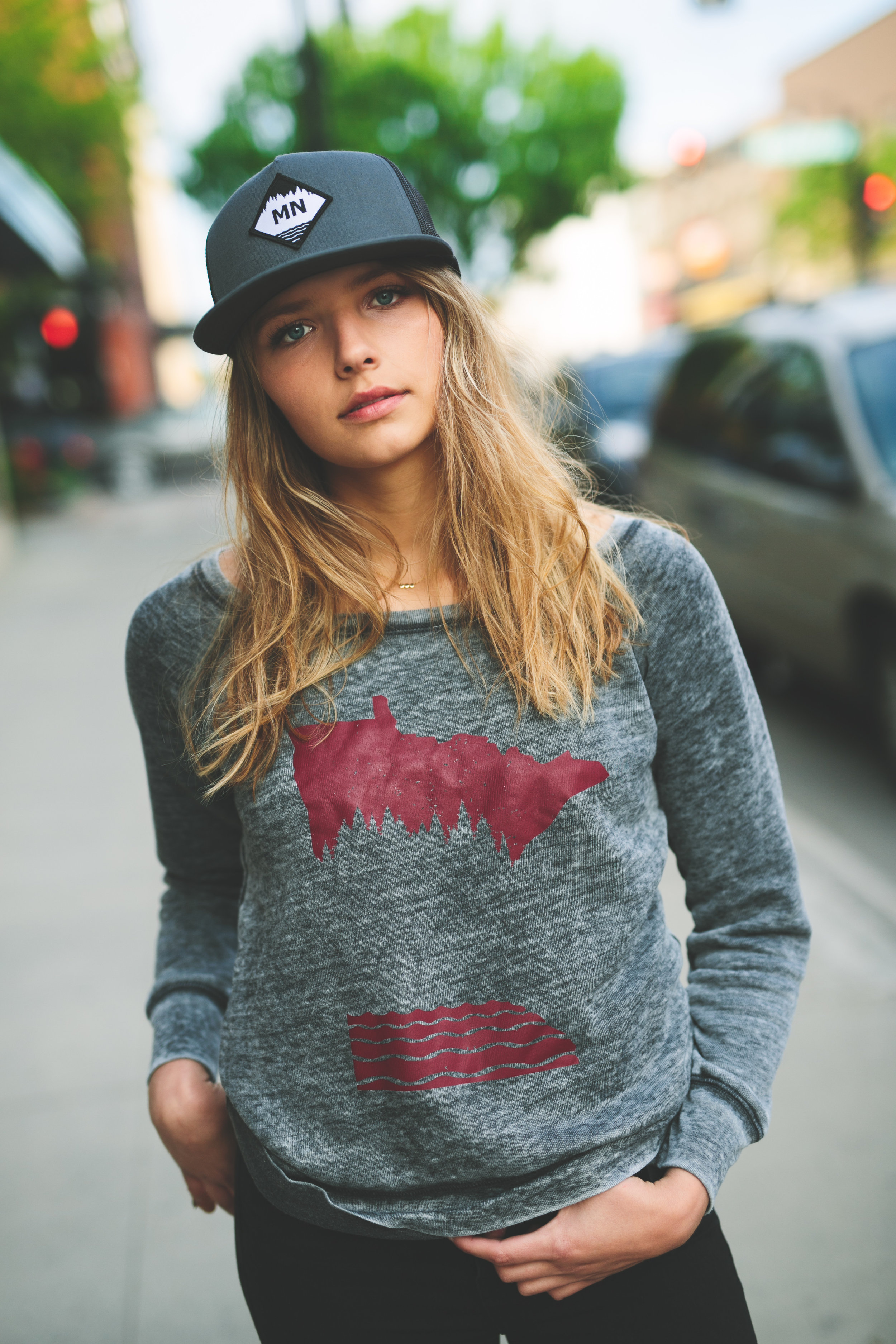 Shooting downtown with Mckenna Taylor for Northern Print Company