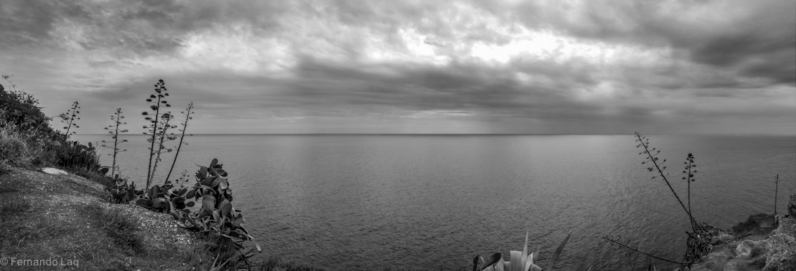 Rain away at sea