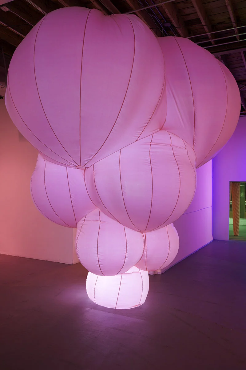 Bigarurre, giant inflatable 14.5’ x 11’ x 11’ 2017, photo credit studiolhooq