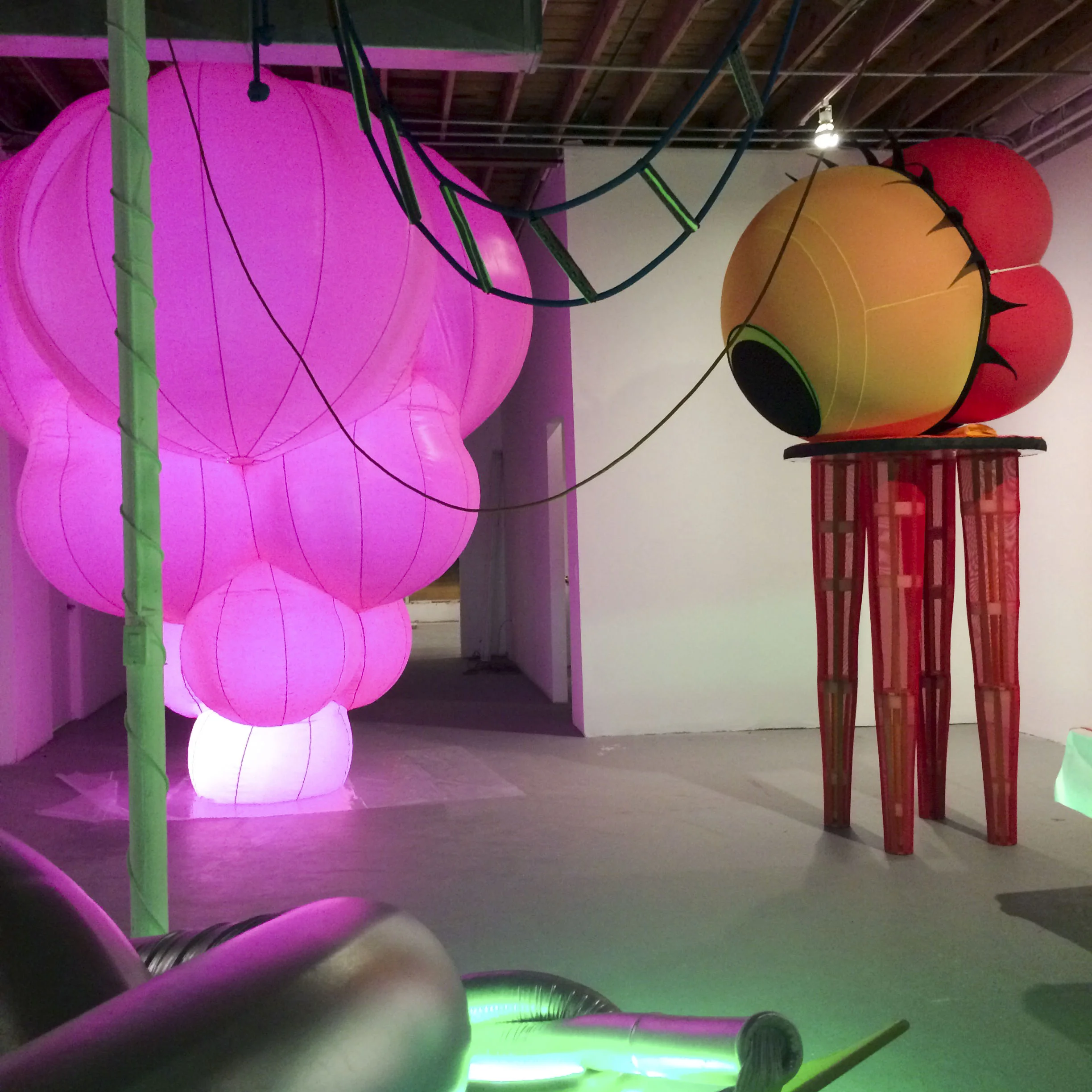 per Sway installation view, 2017