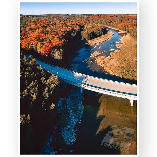 ..like a bridge over autumn waters 🍁🍂🍁