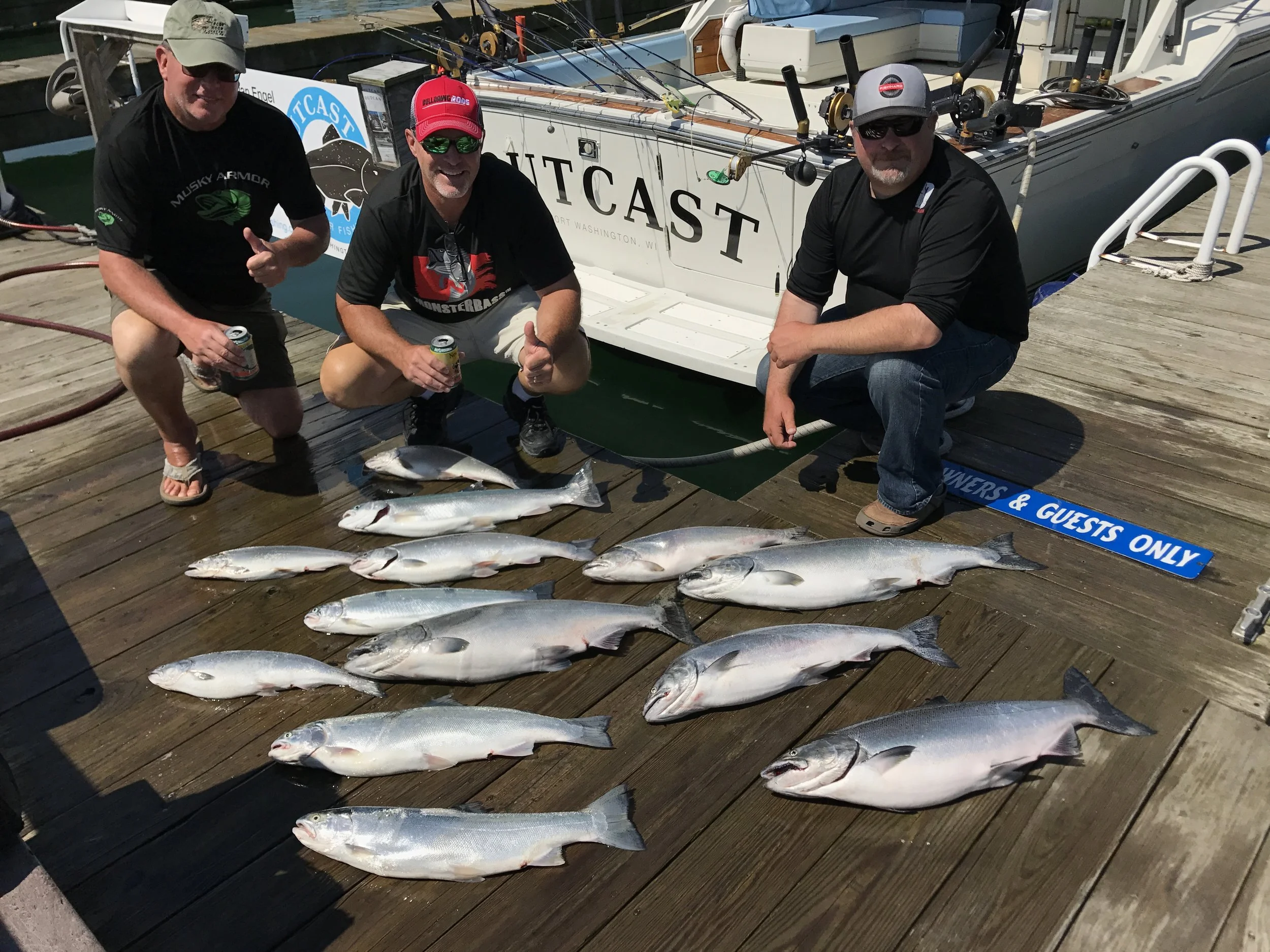 Trophy Fish Hunter & Port Washington Fishing Report 7/22/17